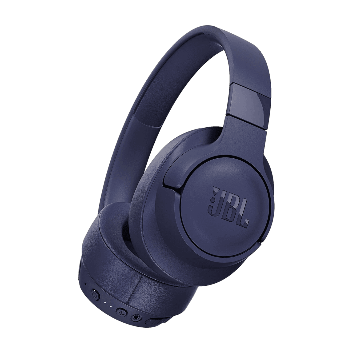 JBL Tune 760NC Active Noise Cancelling, 50 Hr Playtime, Fast Pair & Multi Connect Bluetooth Headset (Blue, On the Ear)