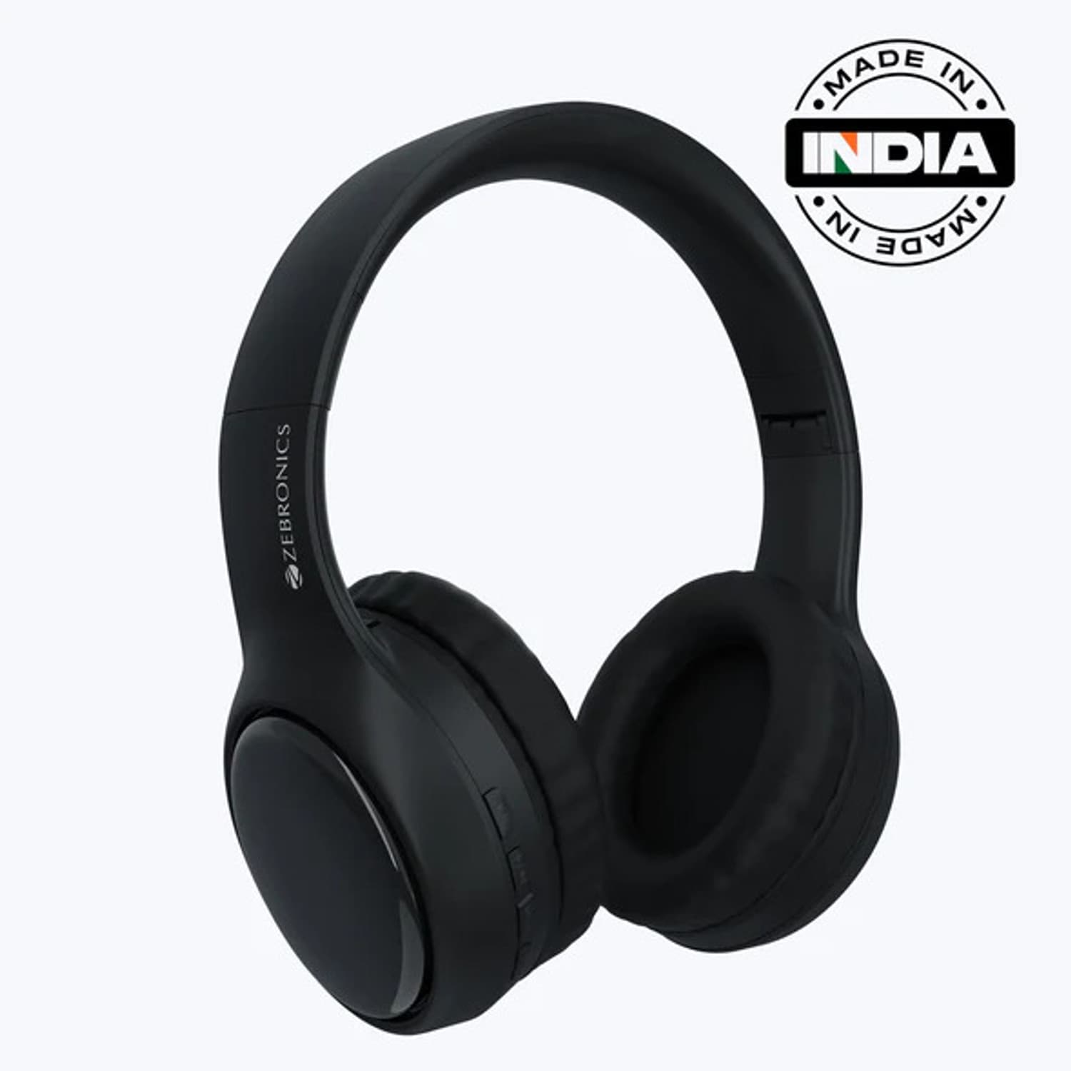 ZEB PARADISE PLUS Bluetooth & Wired Headset (Black, True Wireless)