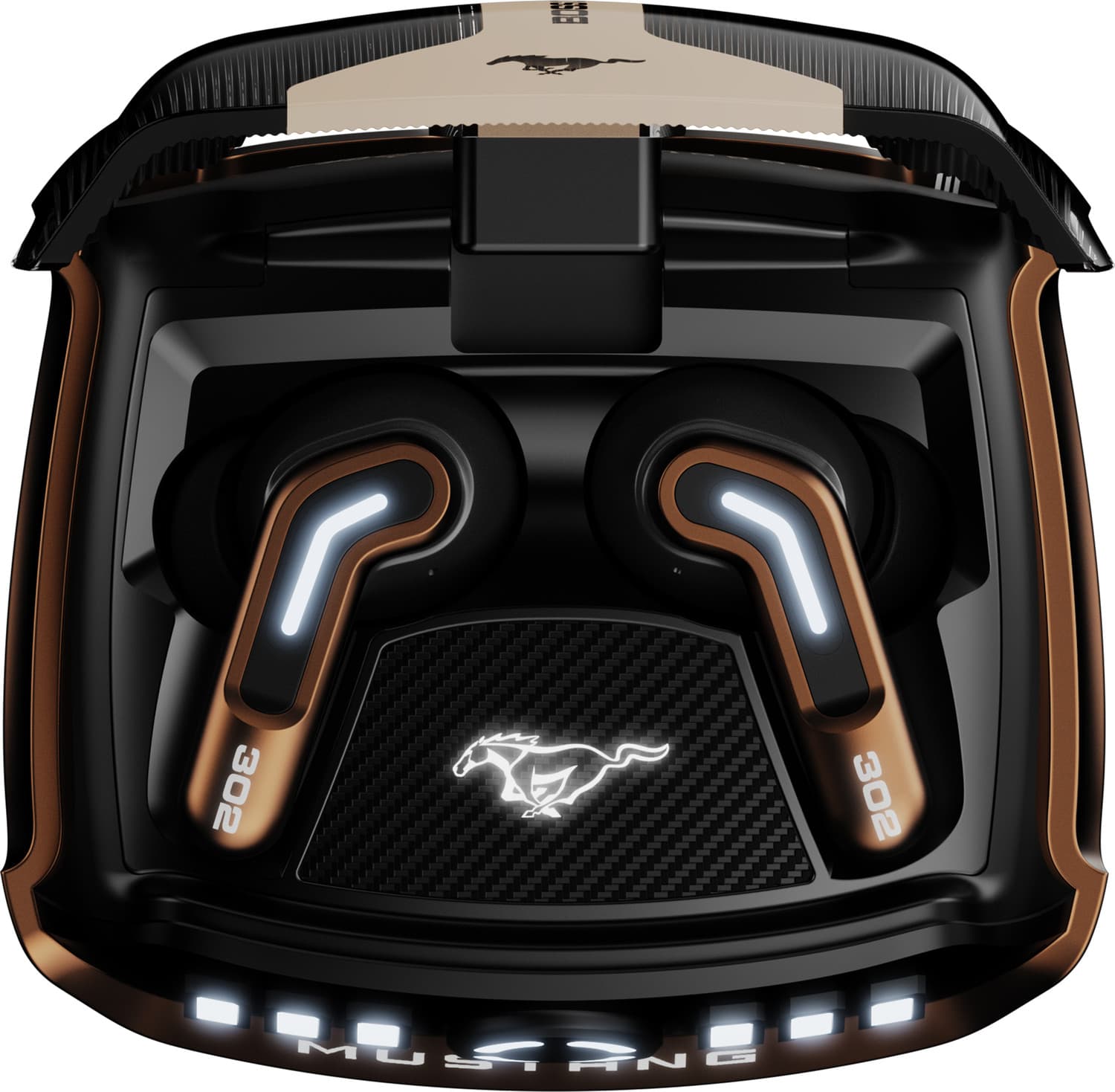 goboult mustang nitro anc 72h playtime quad mic enc dual pairing 13mm drivers bluetooth