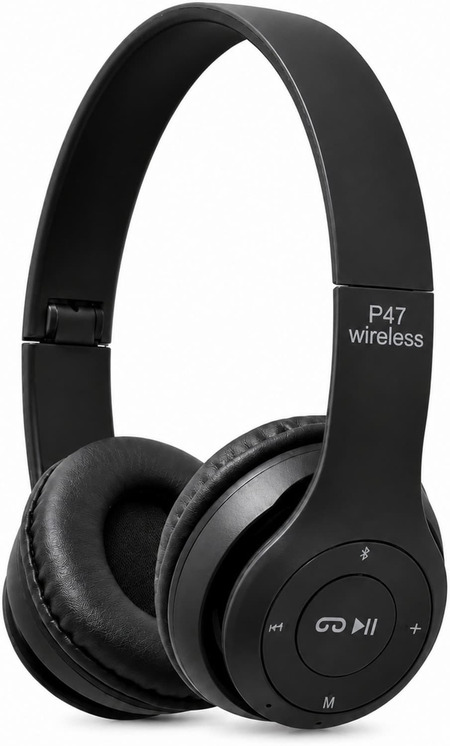 TheLazuliStore P47 Bluetooth Headphones with Immersive Sound, Deep Bass & Sleek Foldable Design Bluetooth & Wired