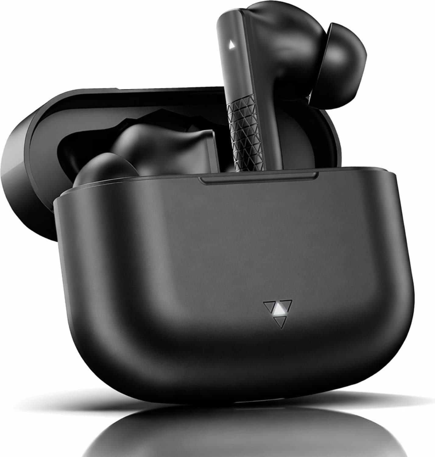 91PRO Wireless Earbuds TWS, AI-ENC Mic, Bass Boosted, Low Latency Gaming, BT 5.4 Bluetooth Headset (Black, In the Ear)