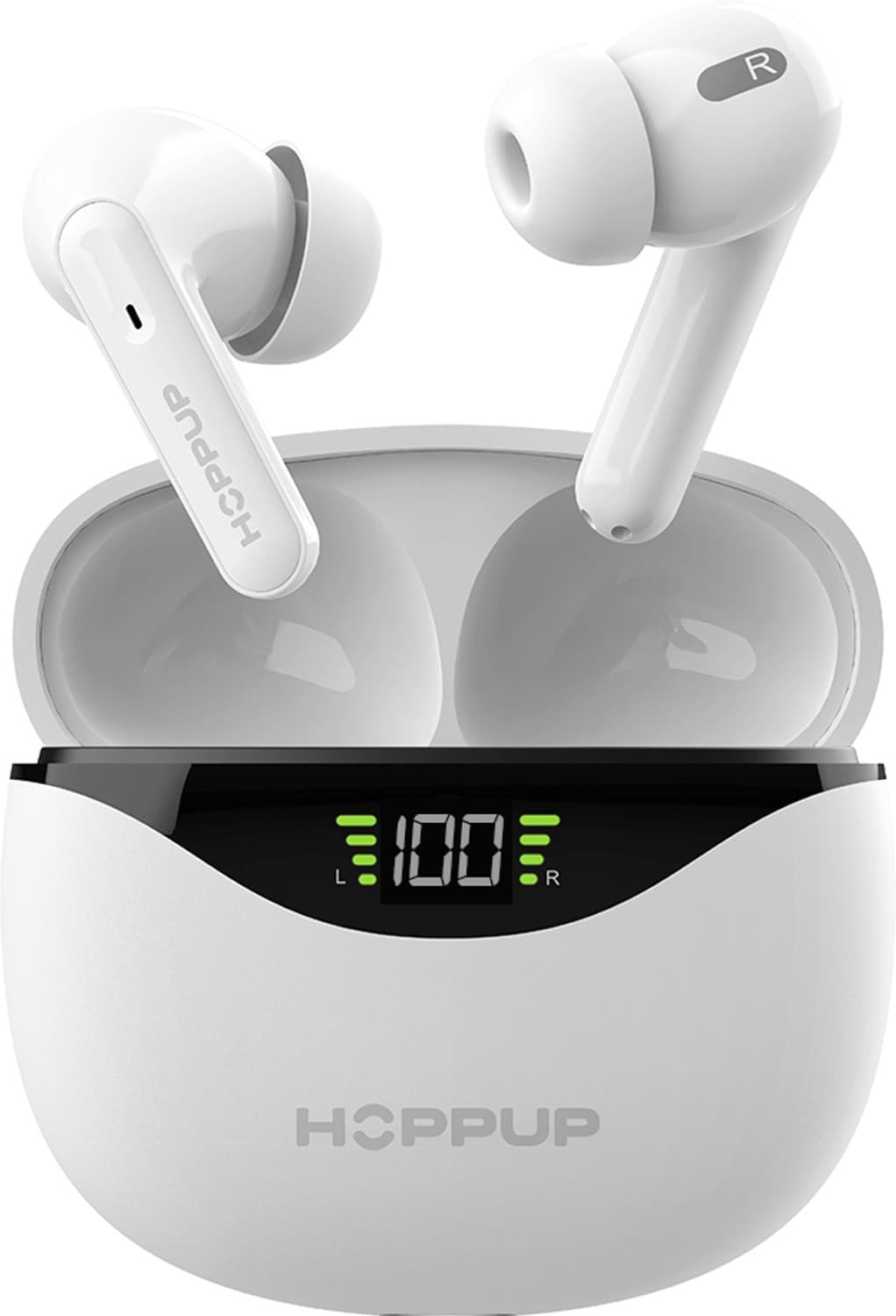 HOPPUP AirDoze D50 Earbuds with upto 50H Playtime, ENC, Gaming Mode & Made In India Bluetooth Headset