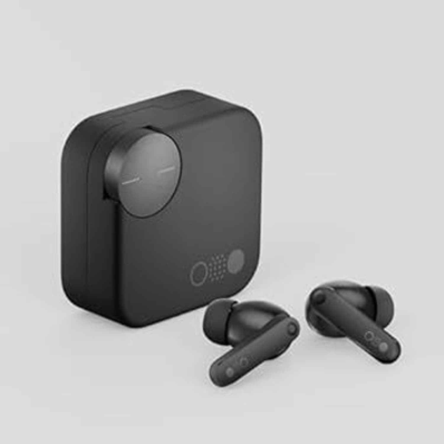 CMF Buds 2a, 42 dB ANC, 12.4mm Driver, Dirac-tuned, Ultra Bass S5 Bluetooth Headset (Black, In the Ear)