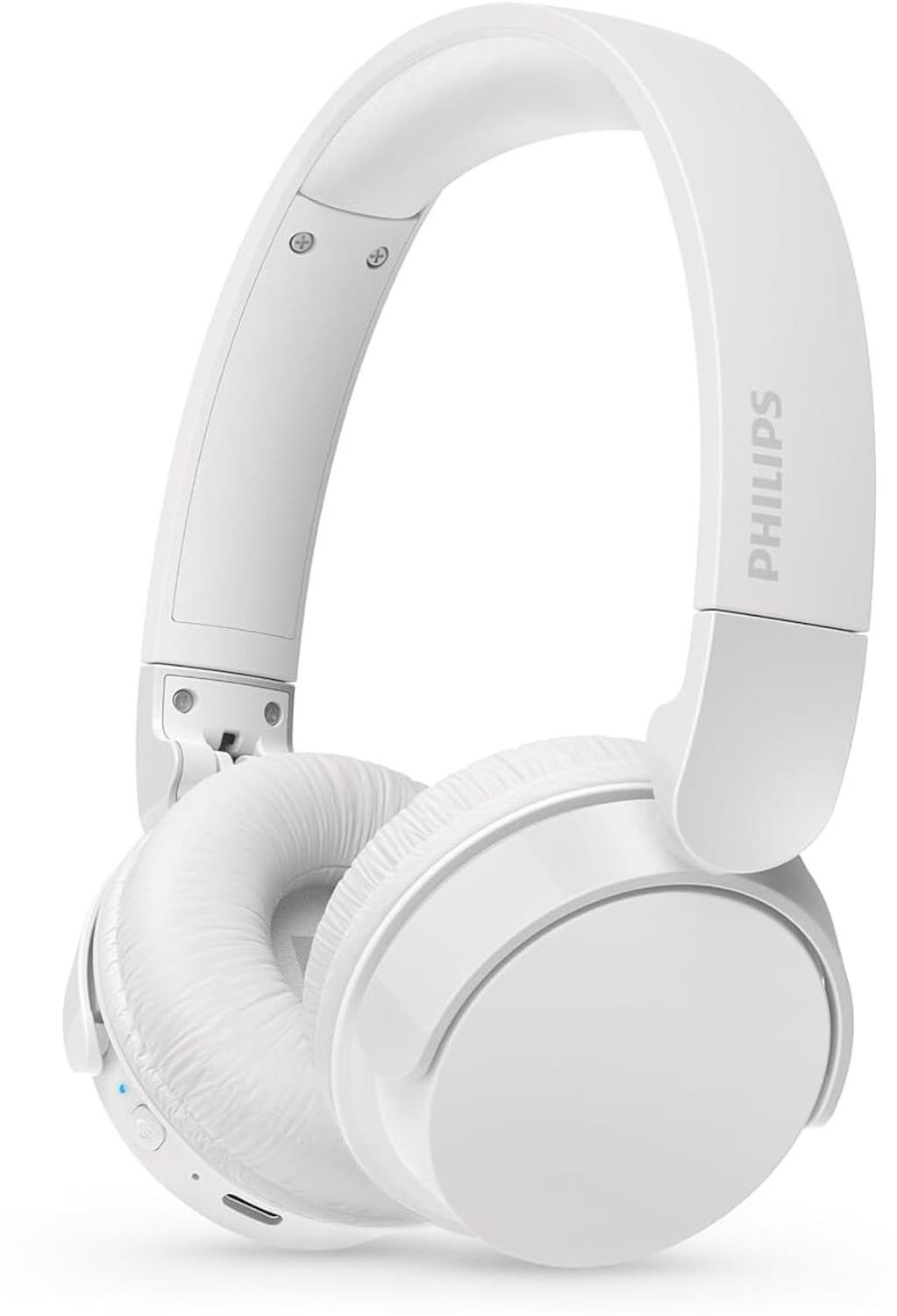 PHILIPS TAH4209WT/00Foldable Headphones, 55H Play Time, 32mm Neodynamic Drivers Bluetooth