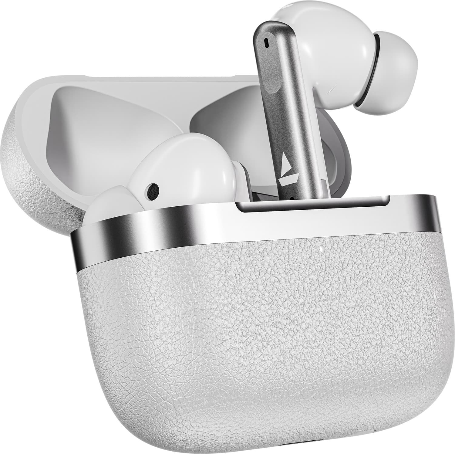 boAt Airdopes 111v2, Leather Finish,4Mics ENx,50HRS Playback,13mm Drivers,Fast Charge Bluetooth