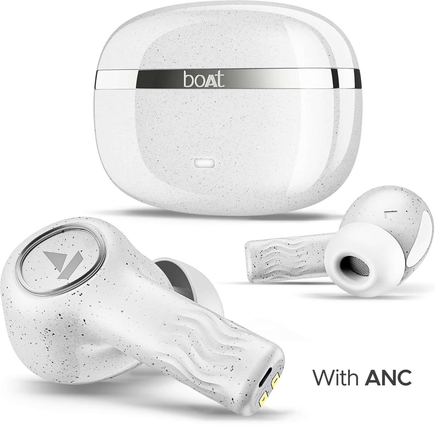 boAt Nirvana Ion ANC w/ (32dB), 120HRS Playback, Crystal Bionic Mode by HIFI 5 Bluetooth Headset