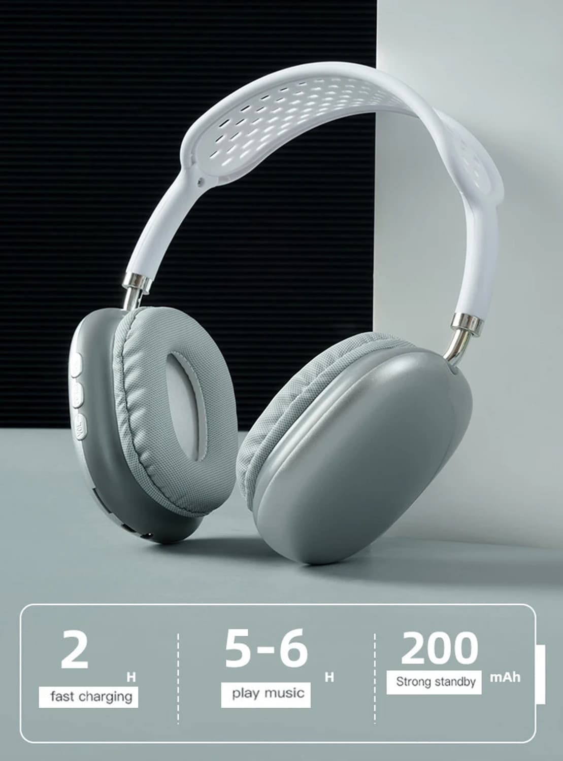 YAROH P9 (Bluetooth Headphones) Stylish Wireless (Gaming Headset) with BT5.47YB48 Bluetooth