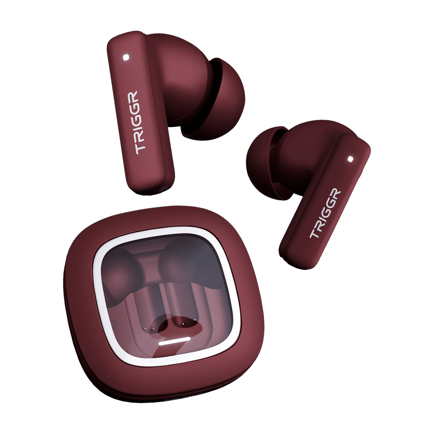 TRIGGR Apex S1 with Dual Pairing, 100H Battery, Quad Mic ENC, Rapid Pair, Rubber Finish Bluetooth