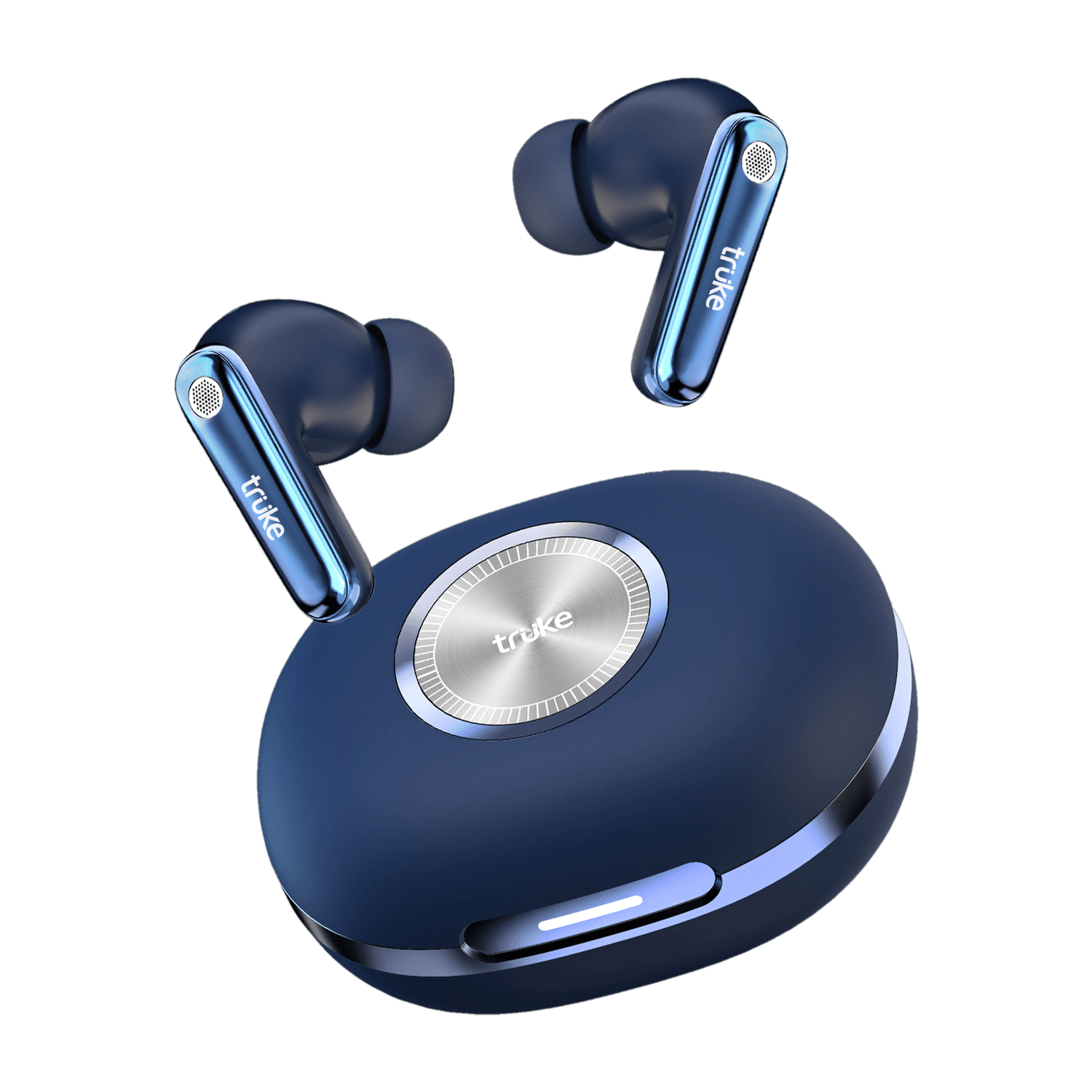 truke Mega 10 Earbuds w/ 70H Battery, 24-Bit Spatial Sound, Dual Pairing, 13mm Drivers Bluetooth