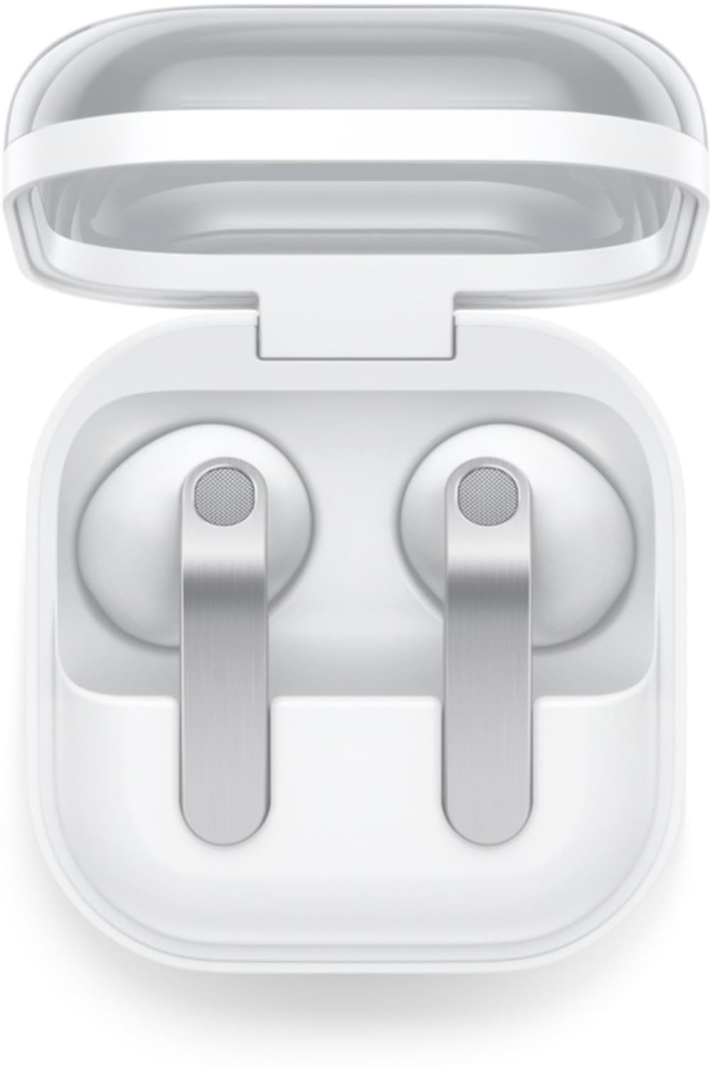 Galaxy Buds4, Hi-Fi Audio, Live Translation, Adaptive ANC and EQ 2.0, 360 Audio Bluetooth Headset (White, In the Ear)