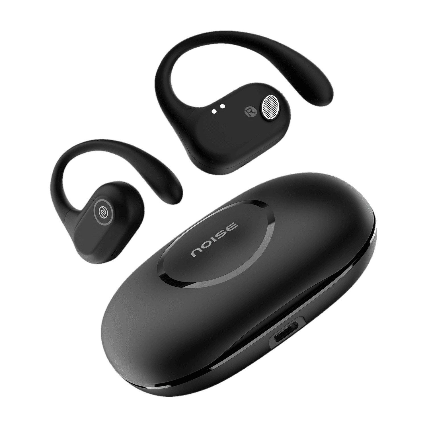Noise Pure Pods with AirWave technology, 80 Hours Playtime, ENC with Quad Mic Bluetooth Headset