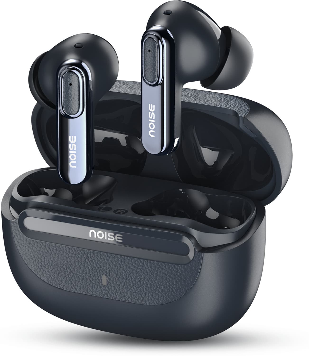 Noise Buds UNO, 40Hrs Playtime, Quad Mic with ENC, Premium Leather Accent, Dual Pair Bluetooth