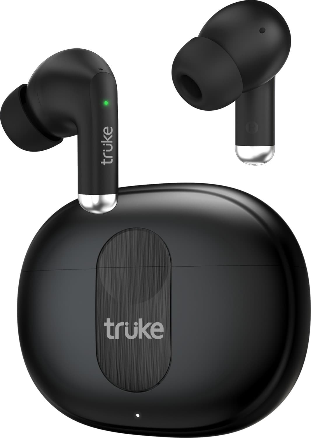 truke Buds A1 with 30dB ANC, Quad Mic ENC, 48H Playtime, 4 EQ Modes, 50ms Low Latency Bluetooth Headset