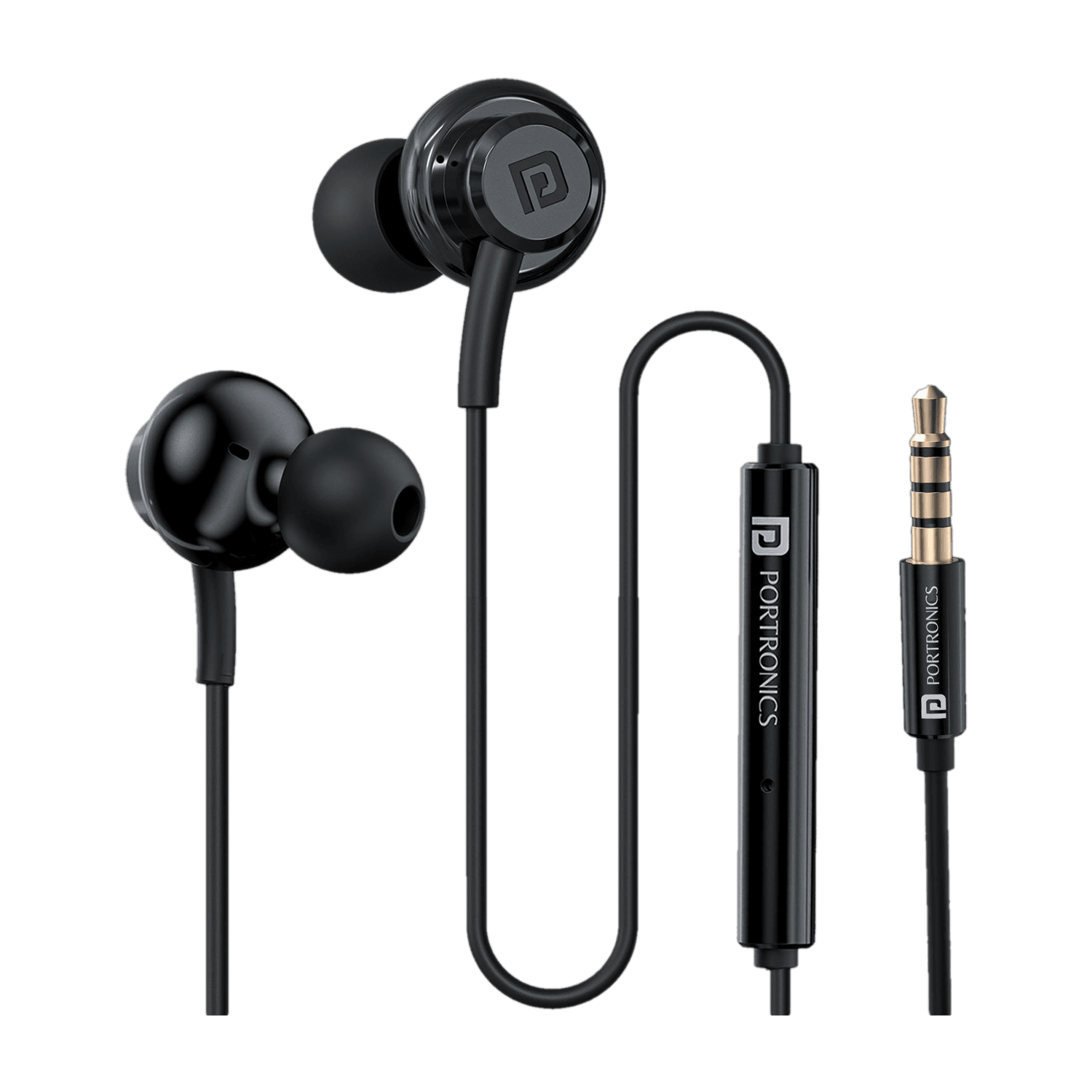 Portronics POR-1025 Conch Gama Wired Headset