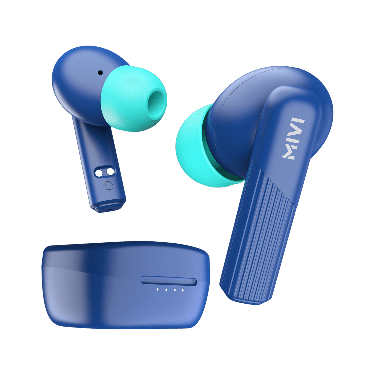 Mivi DuoPods D3 TWS,13mm Driver,Rich Bass,50H Playtime,AI ENC,Low Latency,Type C,5.4 Bluetooth Headset