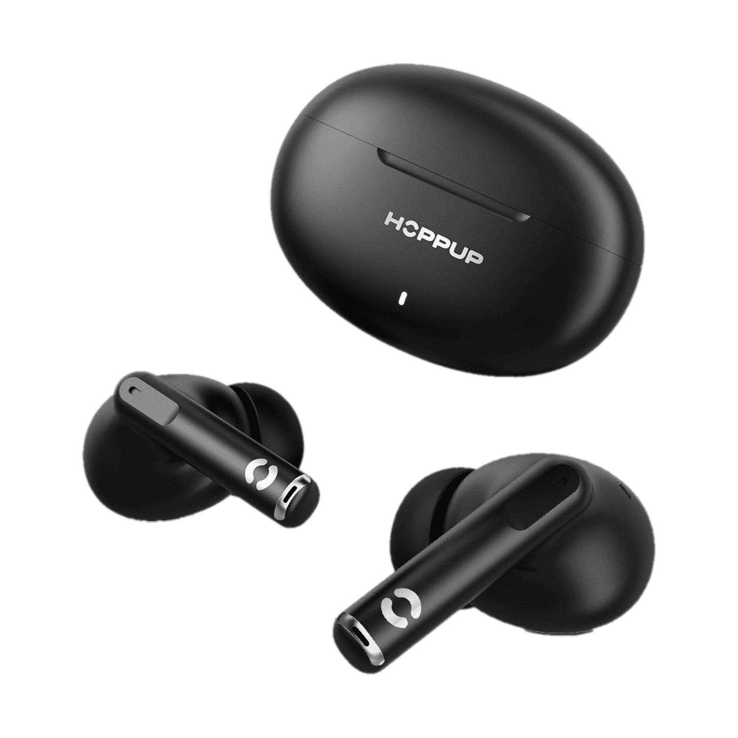 HOPPUP AirDoze S40 Earbuds with 13MM Drivers, 40H Playtime, Rage Mode,ENC & Type-C Bluetooth Headset