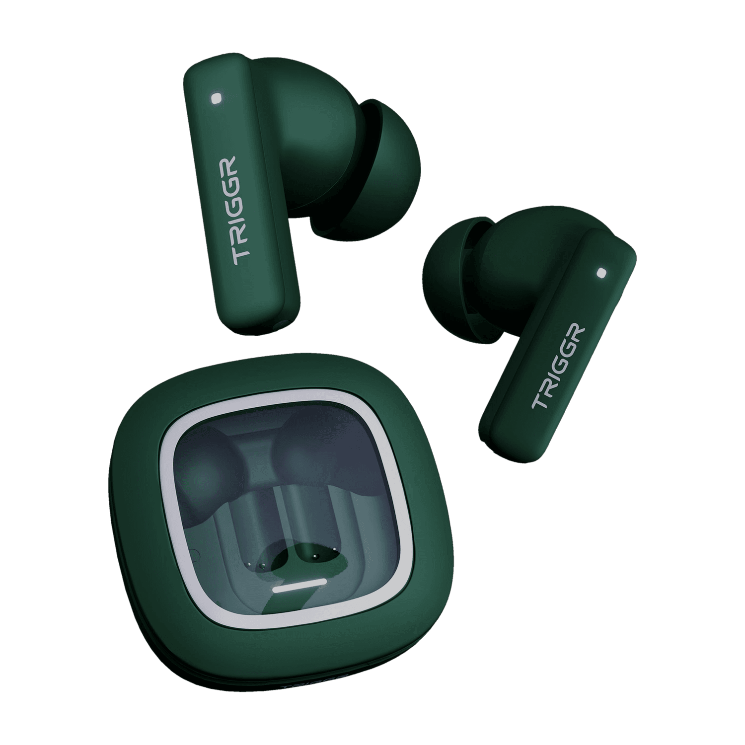 TRIGGR Apex S1 with Dual Pairing, 100H Battery, Quad Mic ENC, Rapid Pair, Rubber Finish Bluetooth