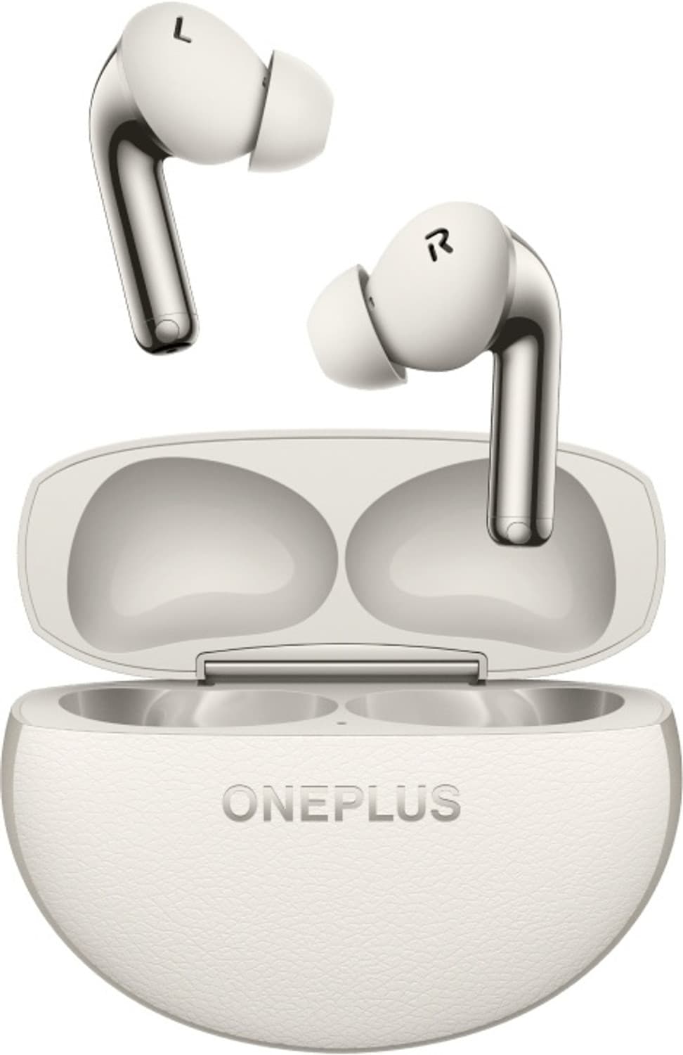 OnePlux Buds Pro 3 nords Earbuds, 43 Hours Battery Life Bluetooth Headset (White, True Wireless)