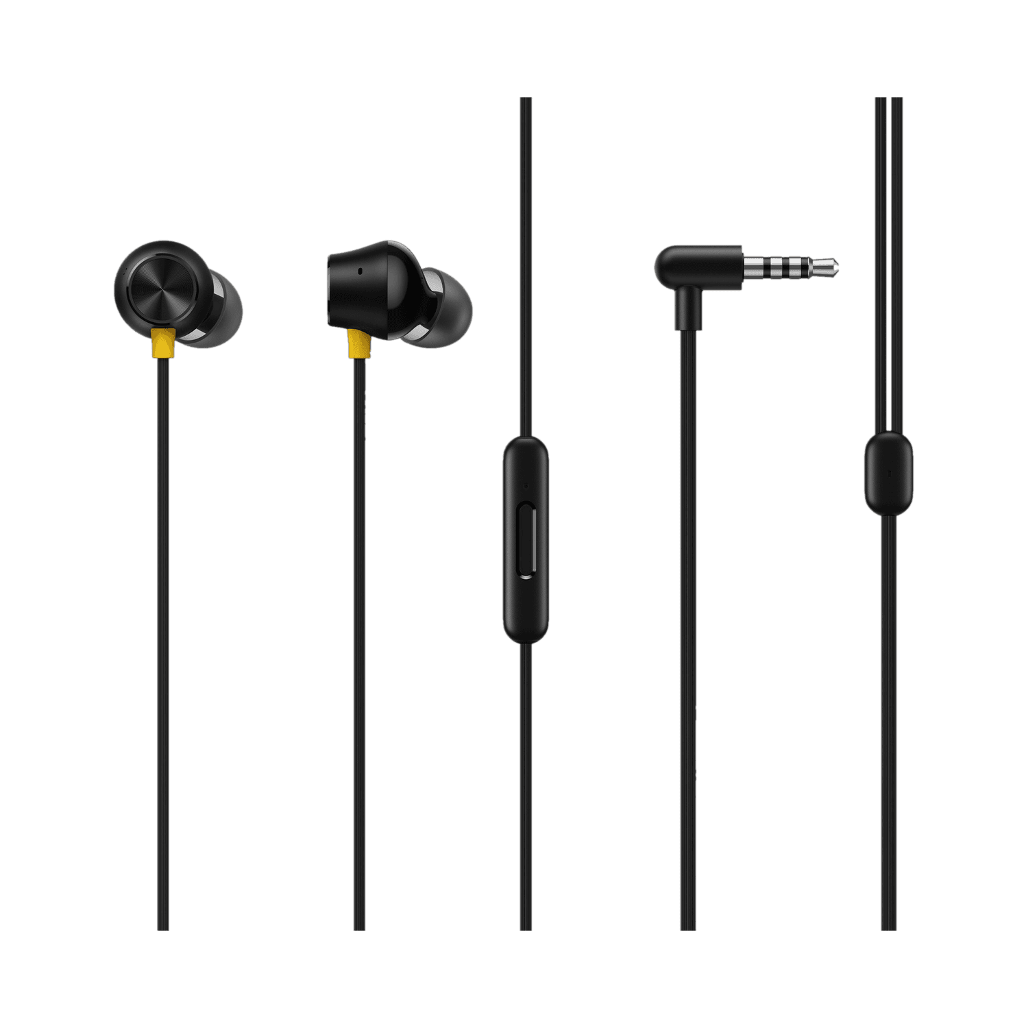 realme Buds 2 Neo With HD Mic Wired Headset (Black, In the Ear)
