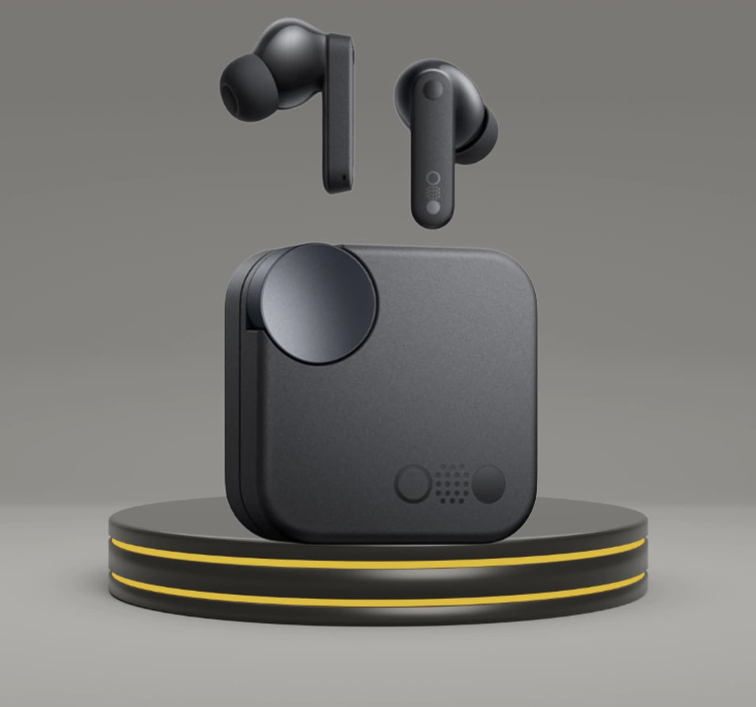 C_M_ F Buds 2a, 42 dB ANC, Deep Bass ,35.5 hr playtime Bluetooth Headset S72 Bluetooth Headset (Black, True Wireless)