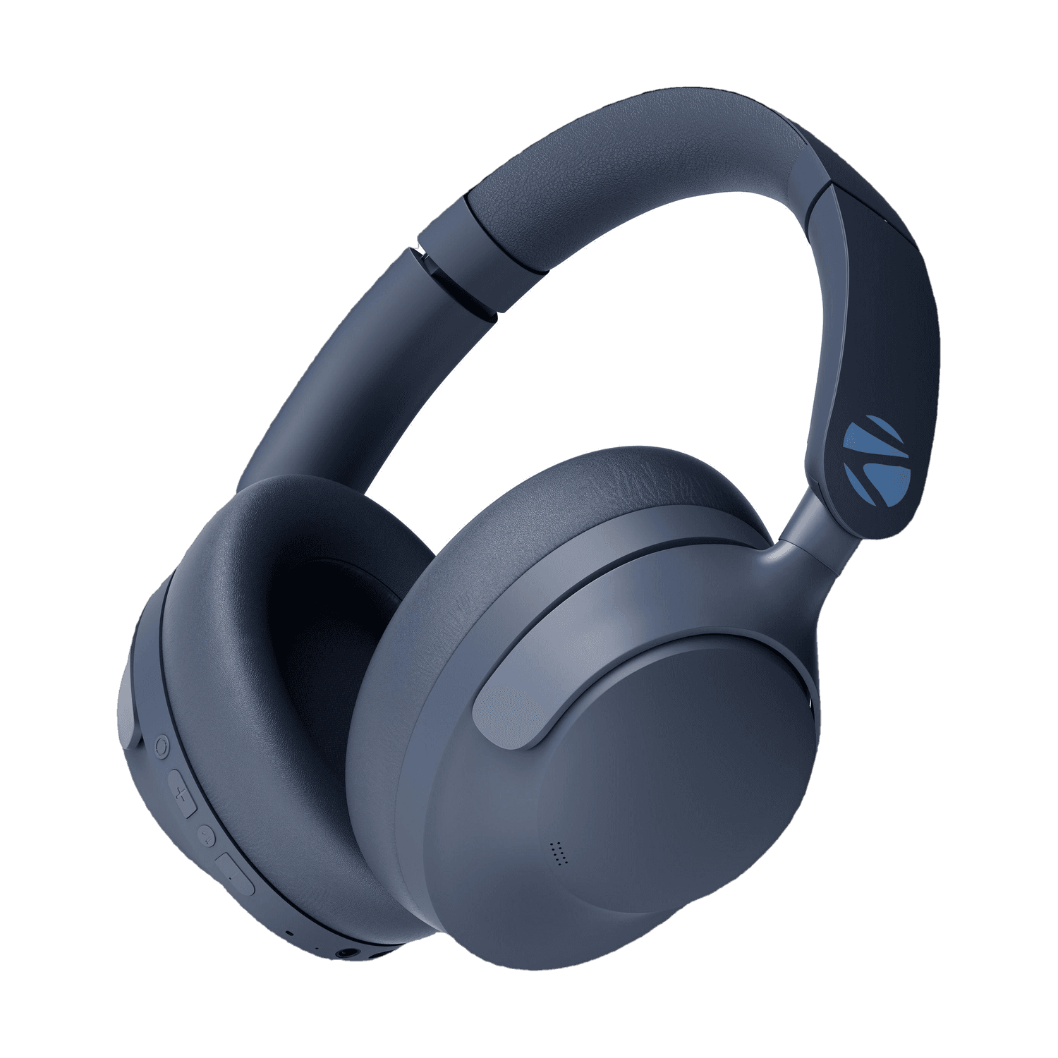 ZEBRONICS SILENCIO 111 (Duke 3), Hybrid ANC 50dB, 55H*Backup,40mm Titanium Drivers,BT v5.4 Bluetooth