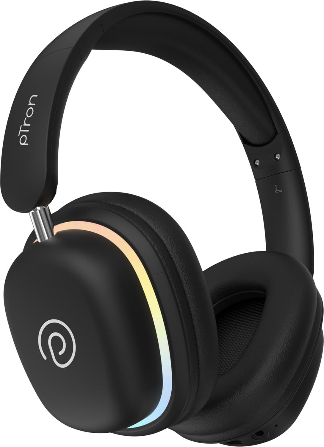 Studio Xtreme w/ Dual-Device Pairing, 70Hrs Playtime, AI-ENC Calls, RGB Lights Bluetooth & Wired Headset (Black, On the Ear)