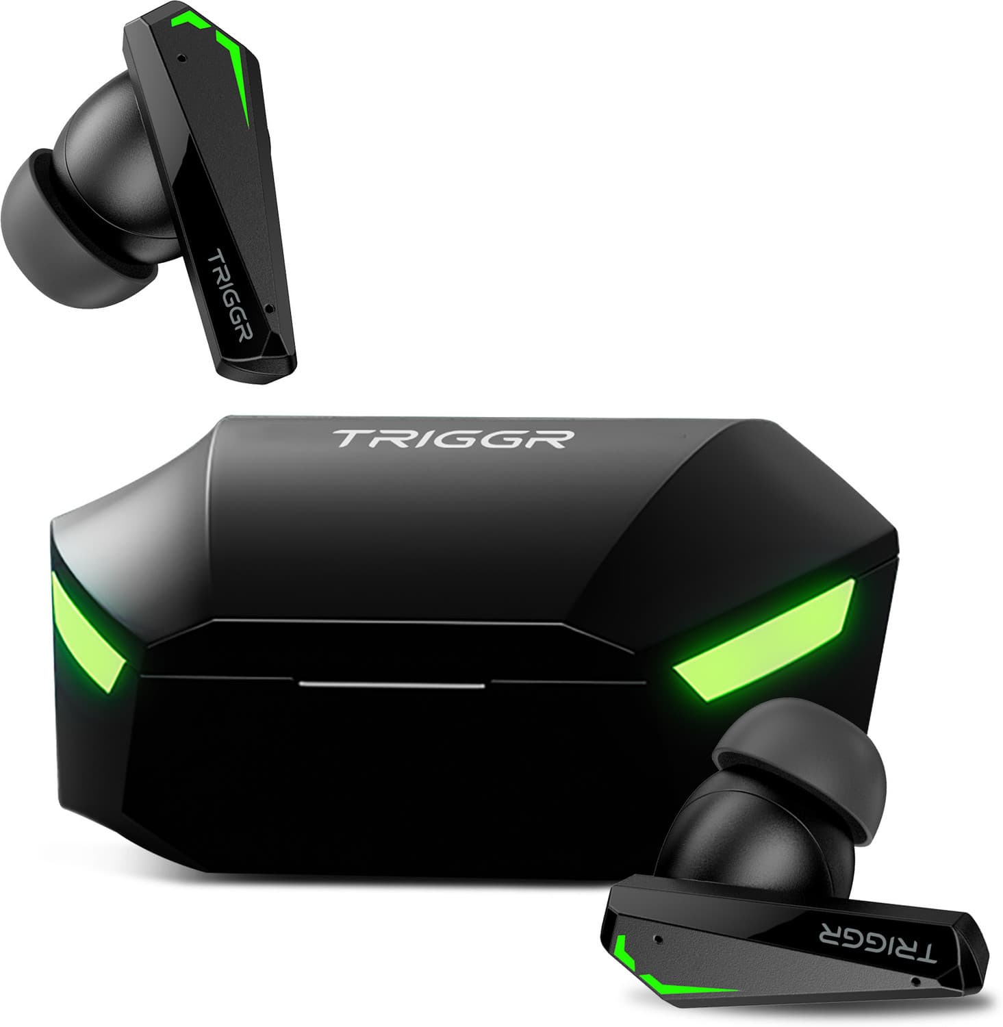 TRIGGR Kraken X2 Quad Mic ENC, 40 Hr Battery, Rapid Pair, 40ms Low Latency Gaming, v5.3 Bluetooth Gaming Headset