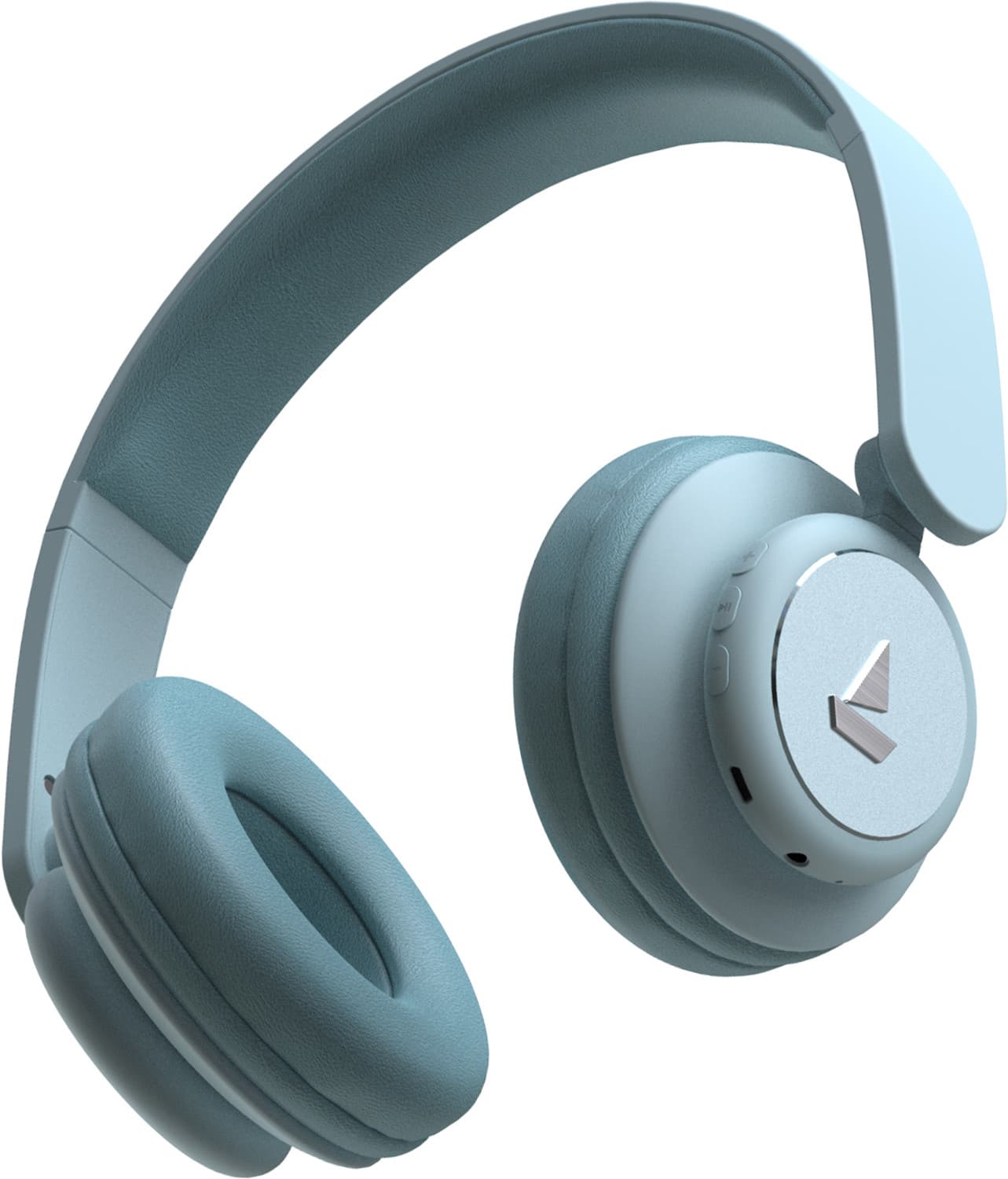 boAt Rockerz 450 with Upto 15 Hours Playback Bluetooth Headset (Aqua Blue, On the Ear)