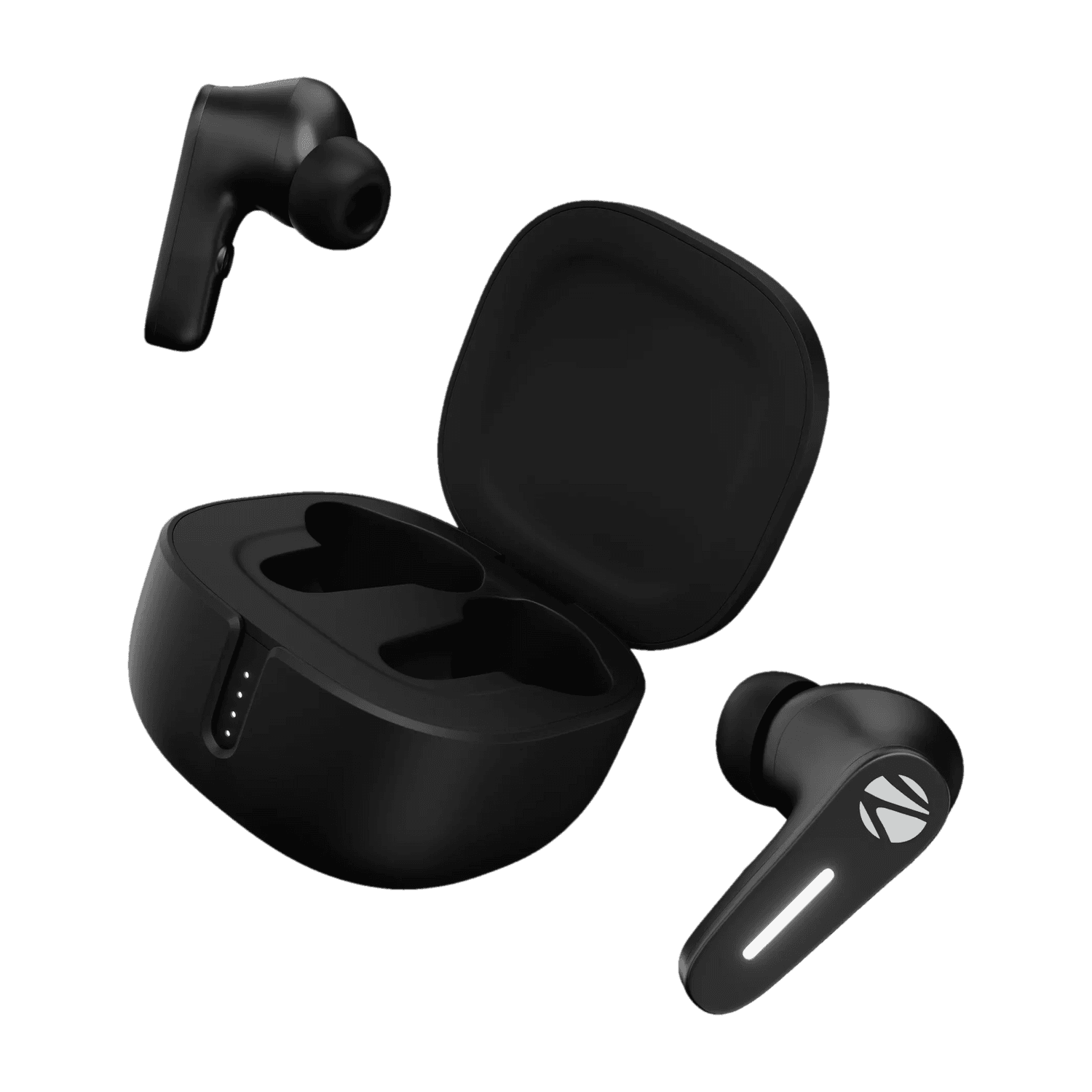 ZEBRONICS ZEB-SOUND BOMB 7 TWS earbuds with Smart App, ENC, Voice assistant, BT v5.2. Bluetooth Headset