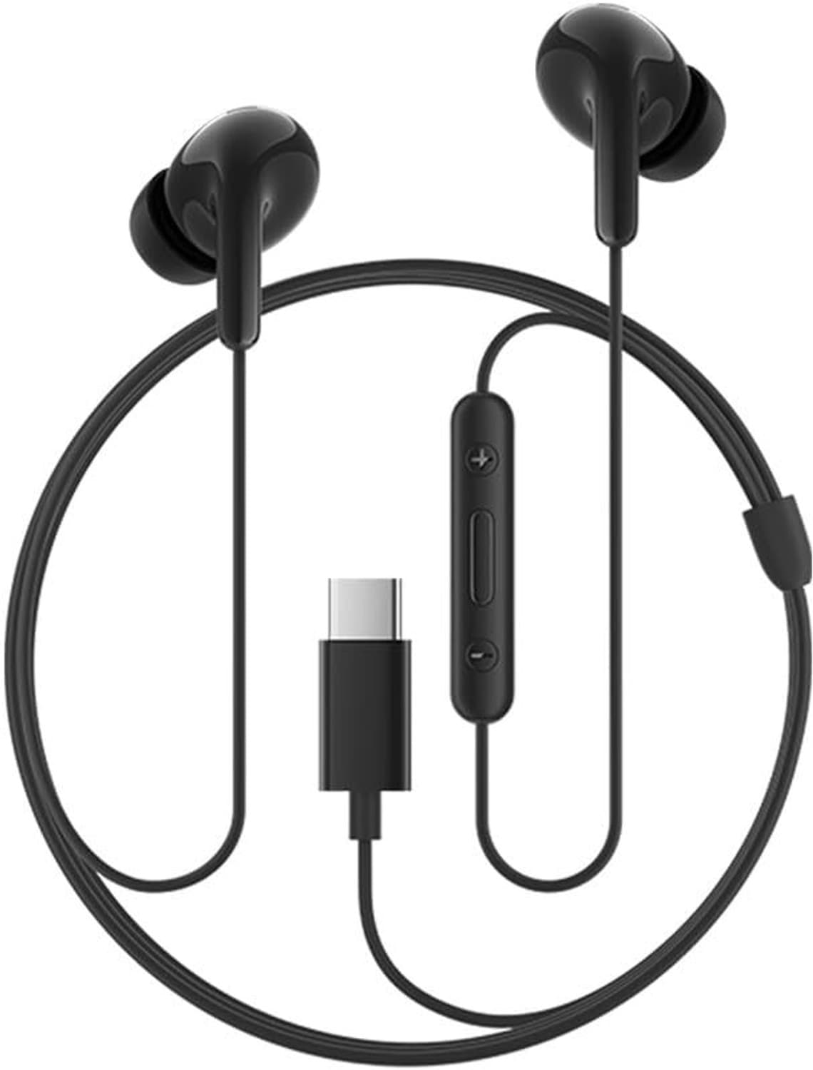 Earphone for MI_Type-c Wired Black Wired Headset (Black, In the Ear)