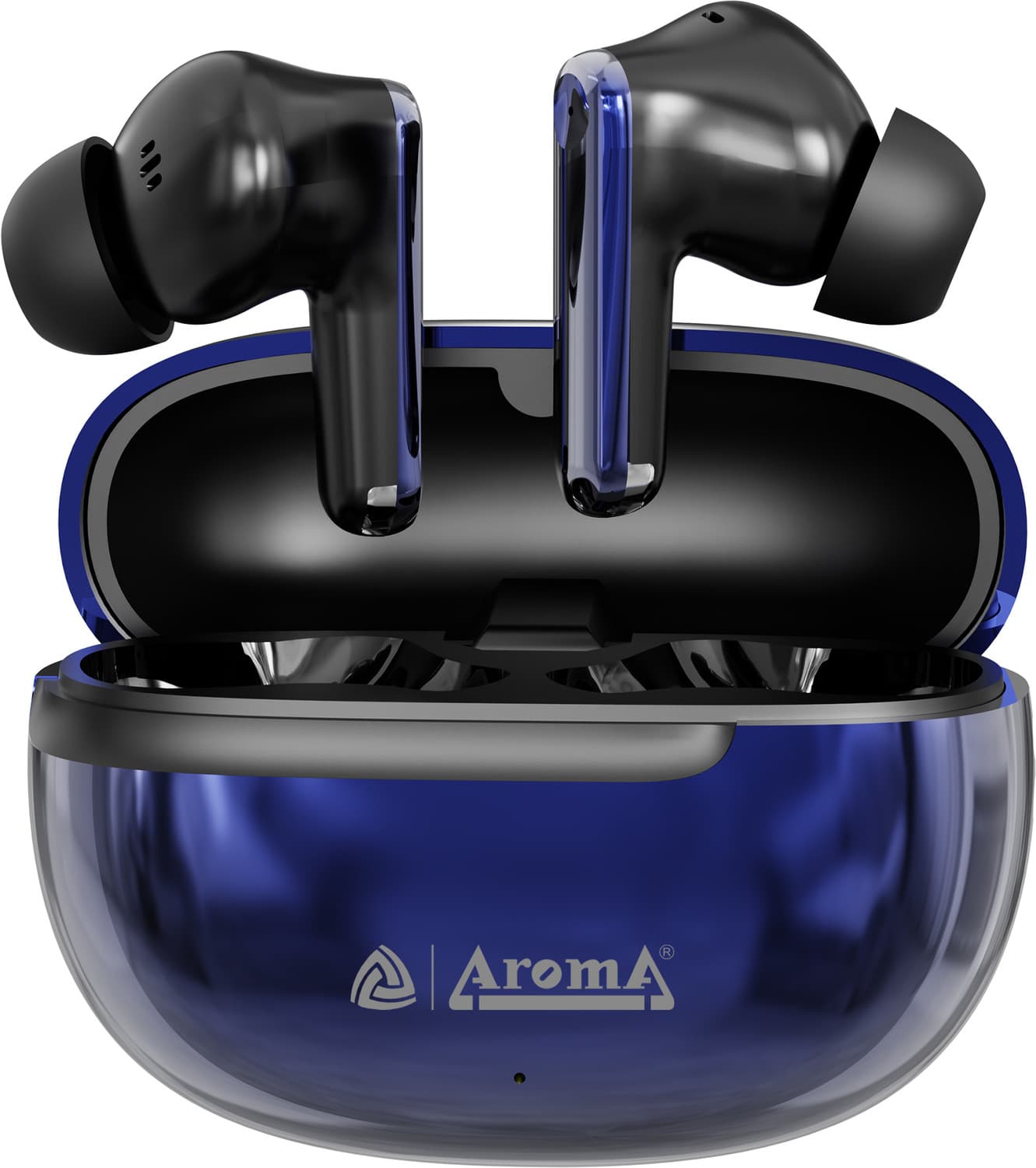 TWS3 V5.4 Upto 60Hr Playtime*, ENC, Dual Paring, Fast Charging, Heavy Bass Bluetooth Headset (Midnight Blue, True Wireless)