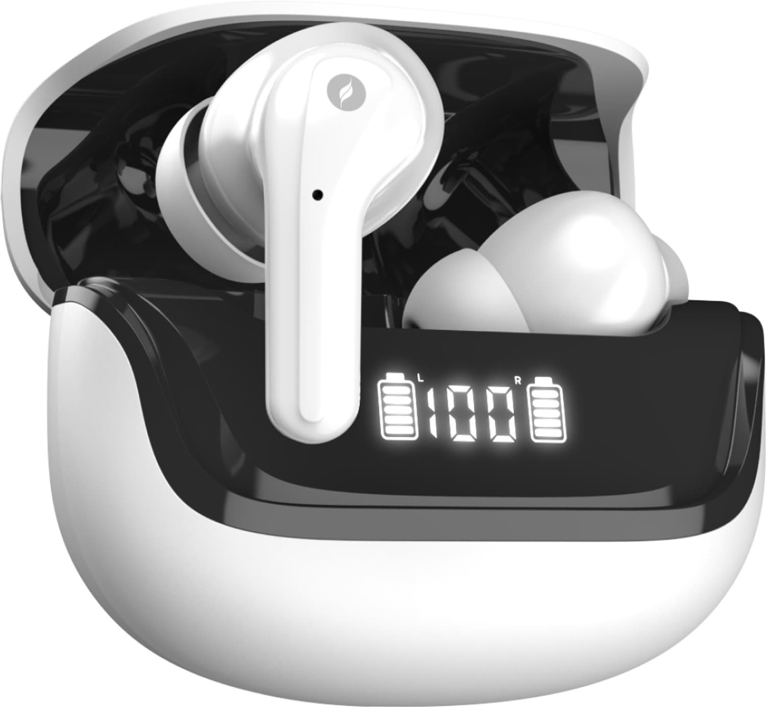 Leaf Buds X214 True Wireless, AI SOUND App, 40H Playtime, 13m Driver, IPX5, BT v5.4 Bluetooth Gaming