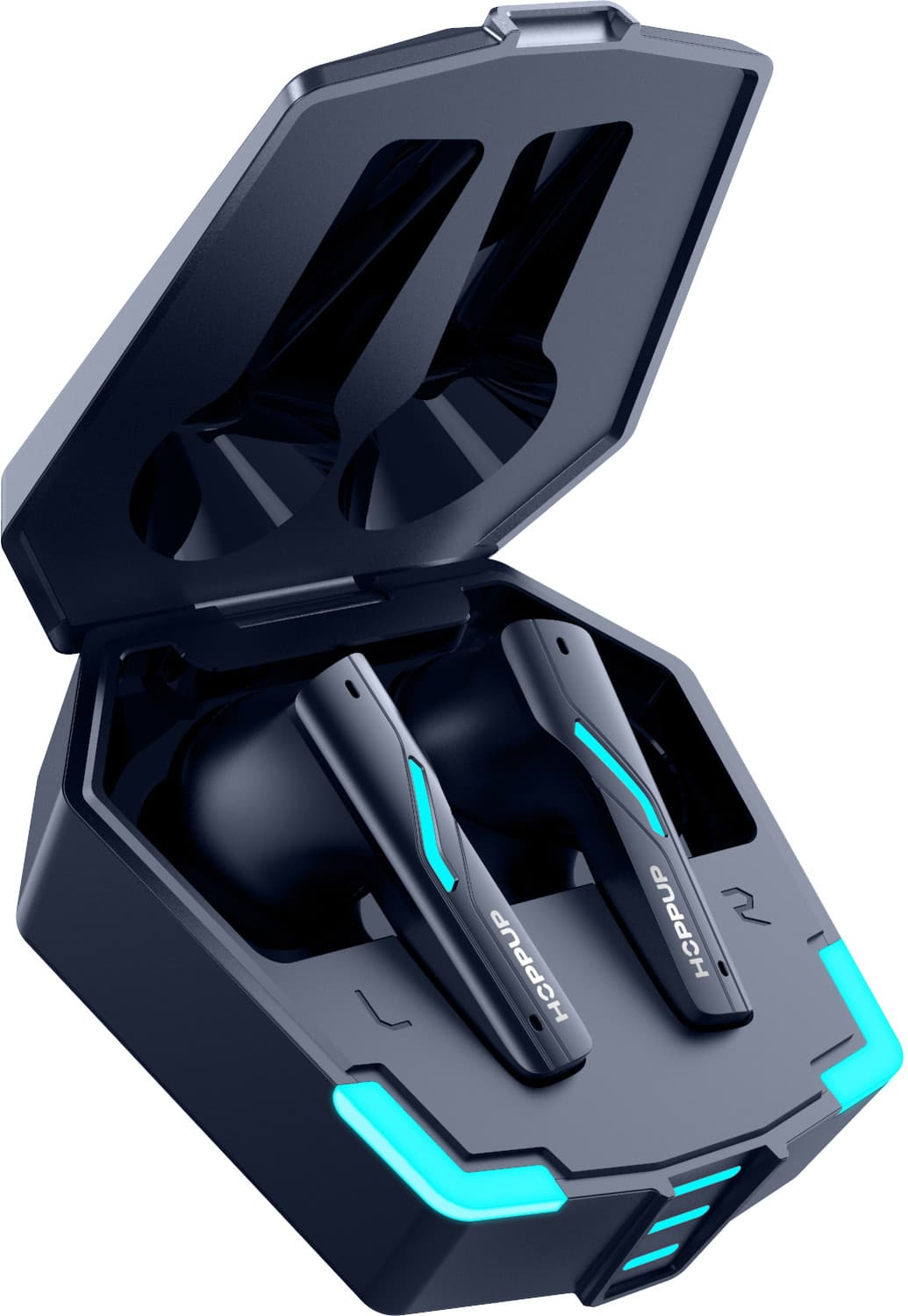HOPPUP Predator Xo4 Gaming Earbuds with 35MS Low Latency,50H PlayTime,13MM Drivers,ENC Bluetooth Headset