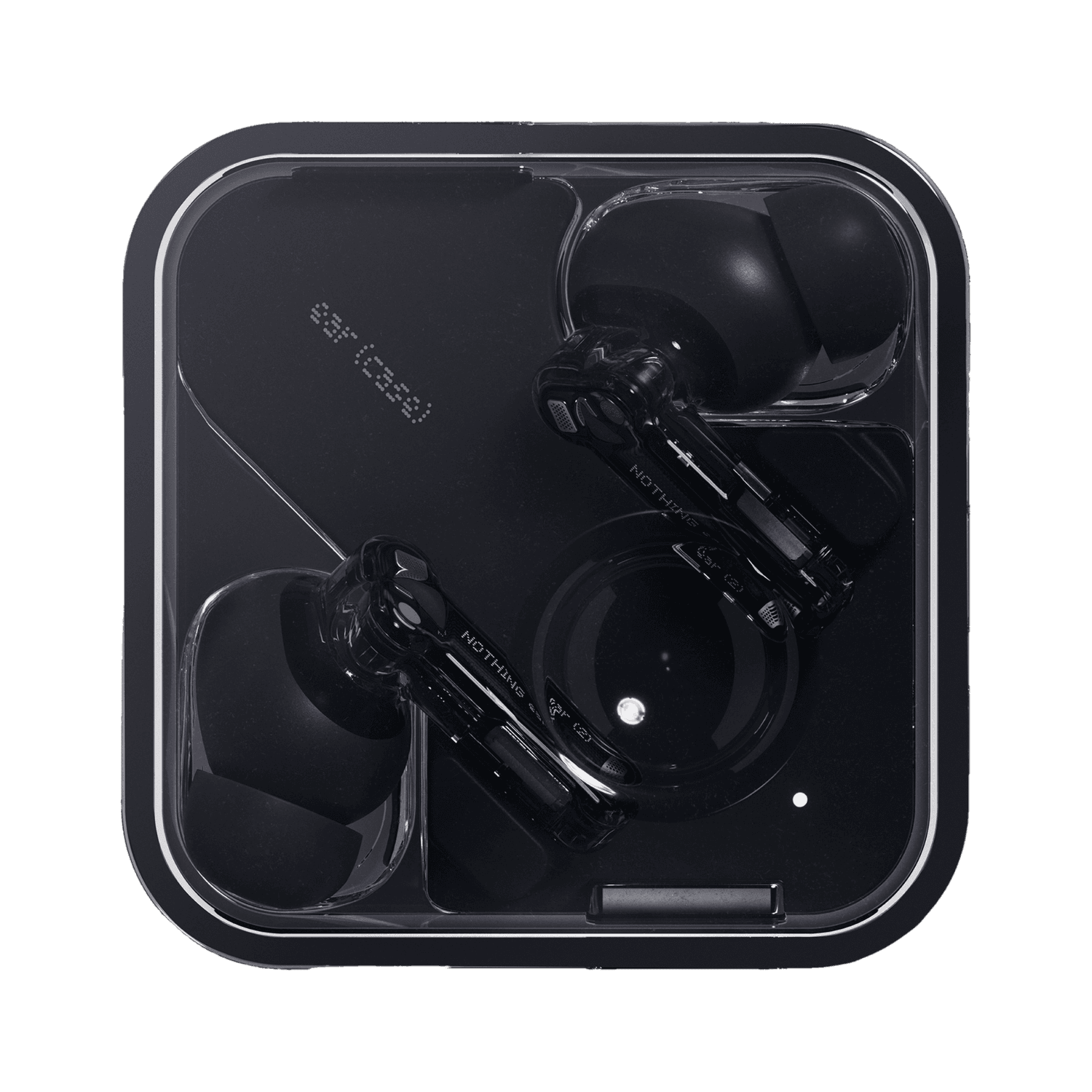 Nothing Ear (2) with Dual chamber sound, Hi-res audio, Smart ANC and Dual connection Bluetooth Headset