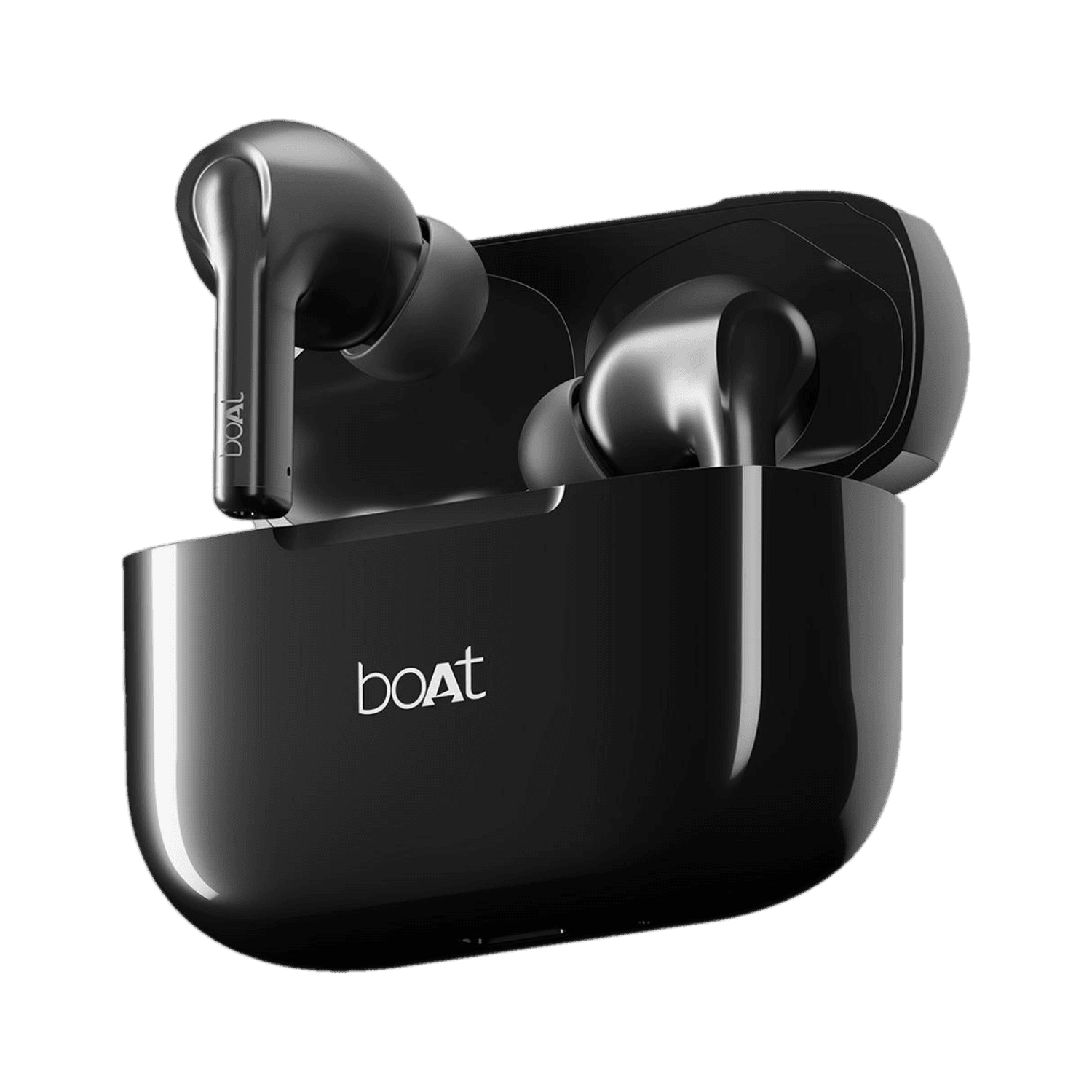 boAt Airdopes 161 with 17 Hours Battery and Fast Charge Bluetooth Headset (Pebble Black, True Wireless)