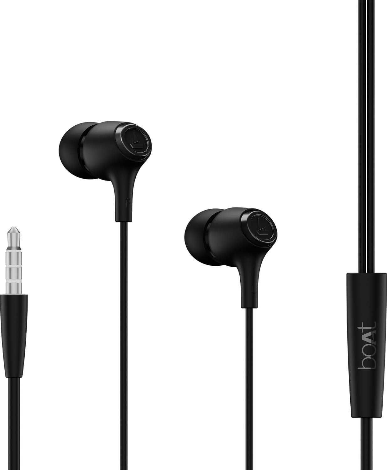 Bassheads 95 Wired(2025 Launch),10mm drivers,In line remote Wired Headset (Active Black, In the Ear)