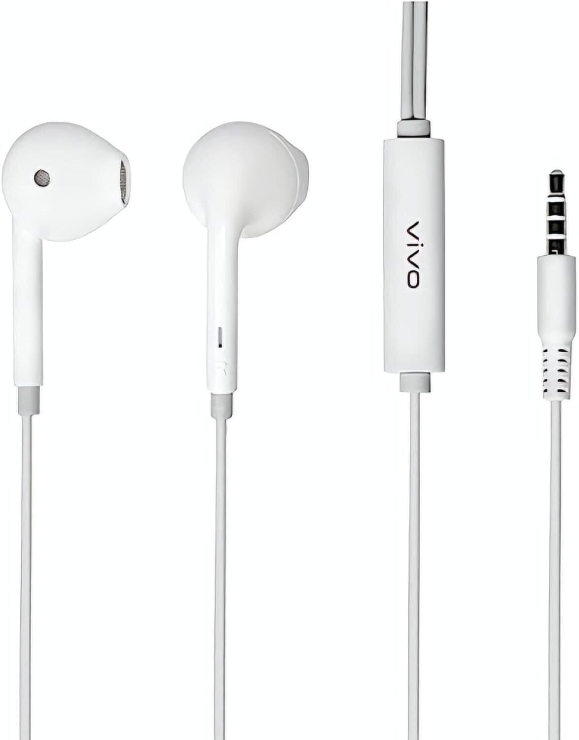 vivo XE160 Earphones with 3.5mm jack & mic Wired