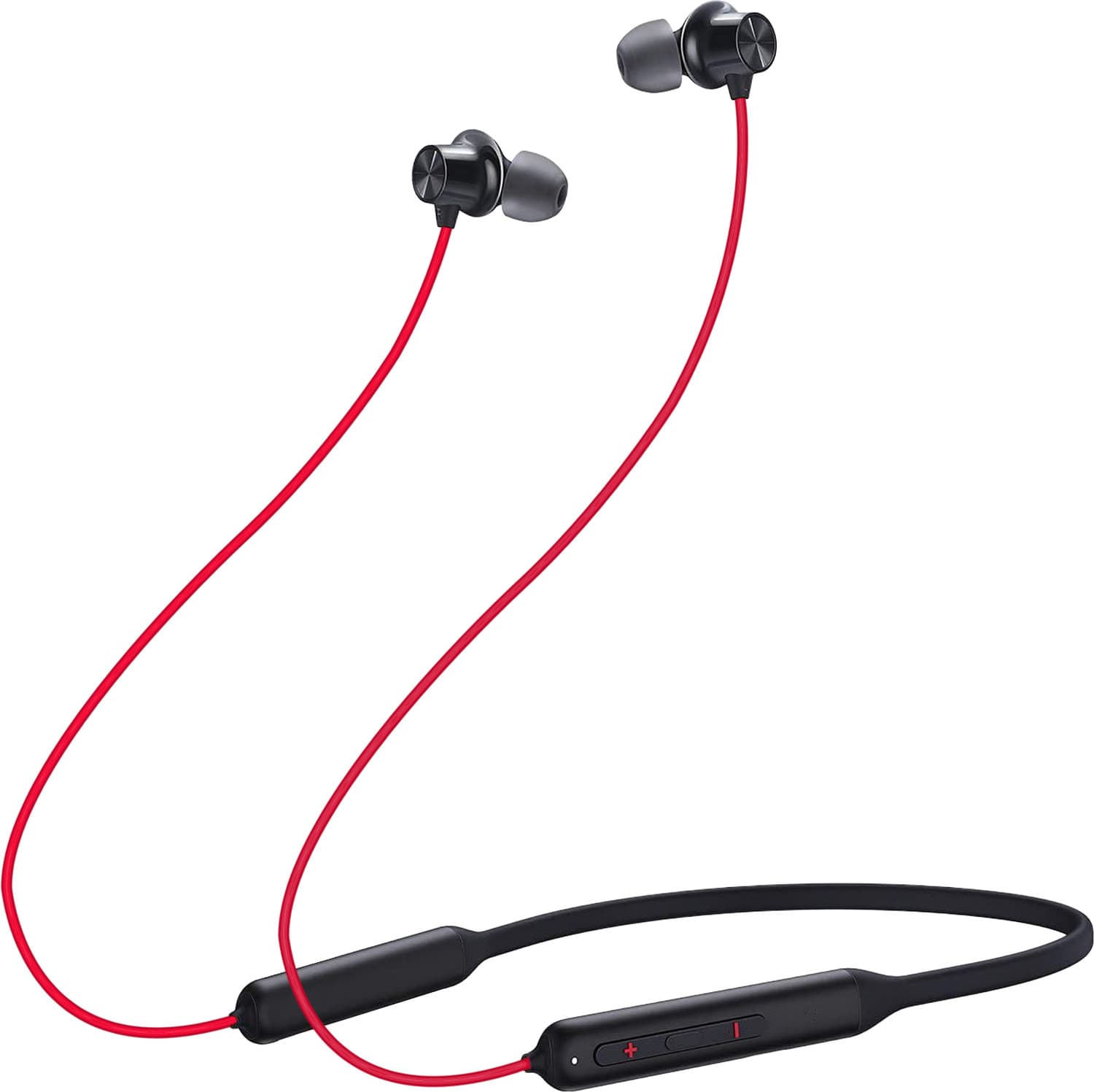 Bullets Wireless bluetooth Z2 ANC Earphones with 45dB Hybrid ANC Bluetooth Headset (Red, In the Ear)
