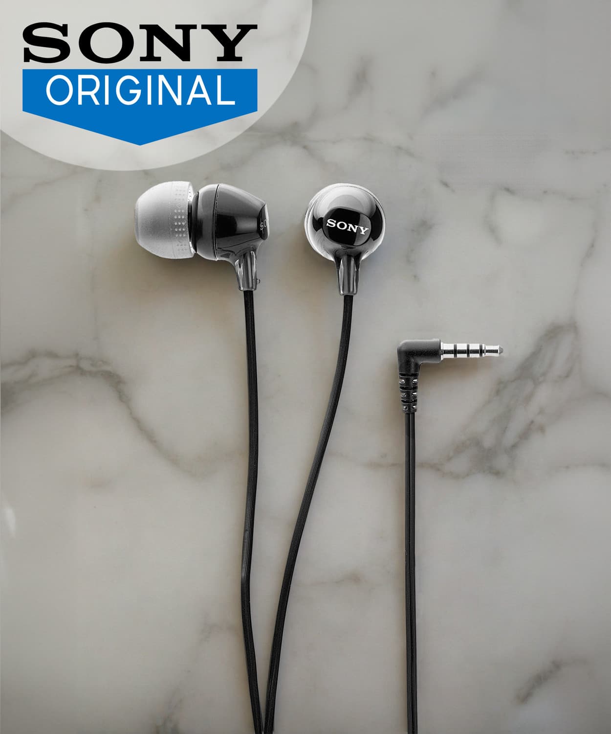 SONY EX14AP Wired Headset (Black, In the Ear)