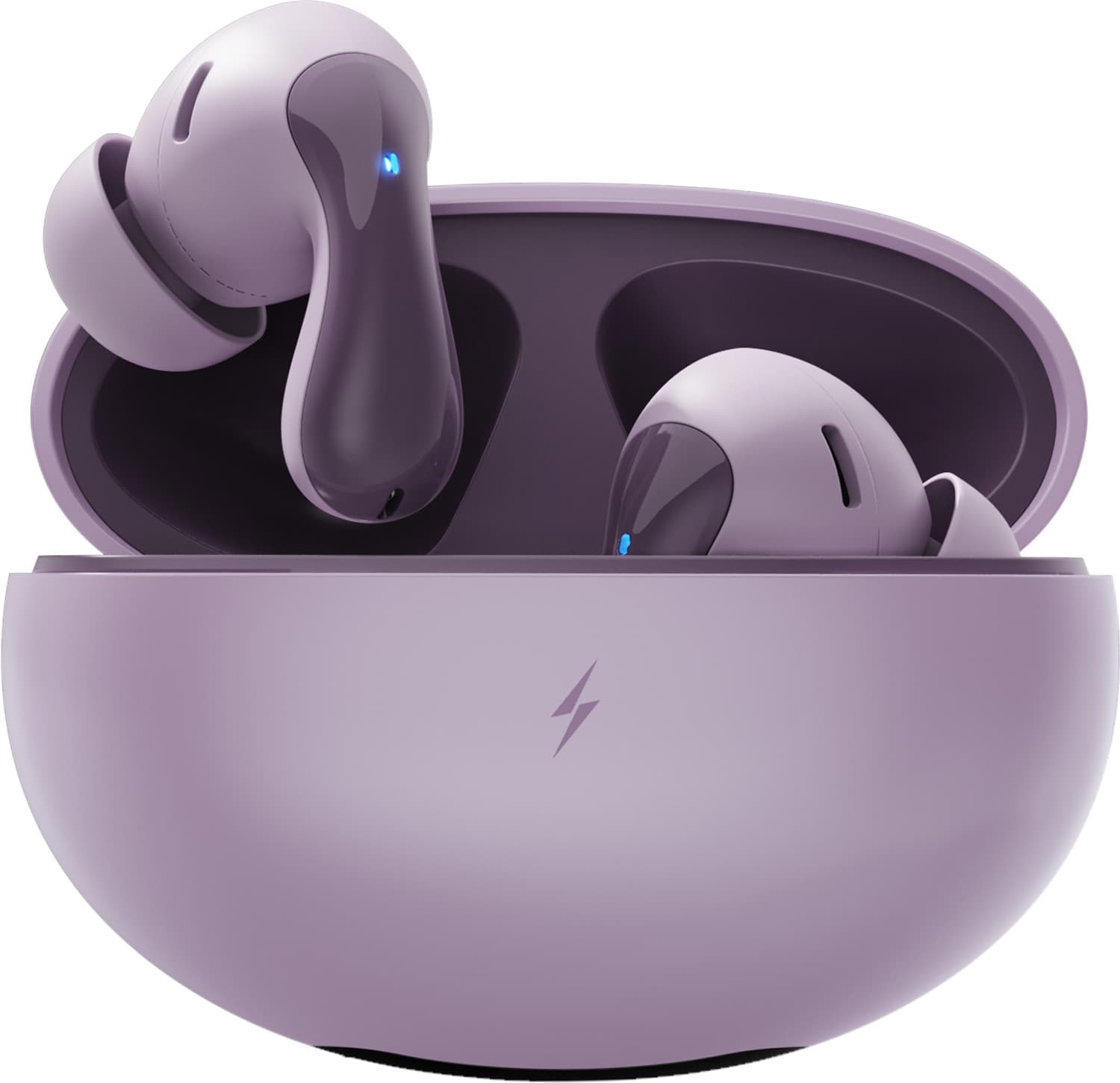 Aero Drift TWS Earbuds, Custom EQ Profiles 50H Battery Display Case Quad Mic ENC Bluetooth Headset (Lilac, True Wireless)