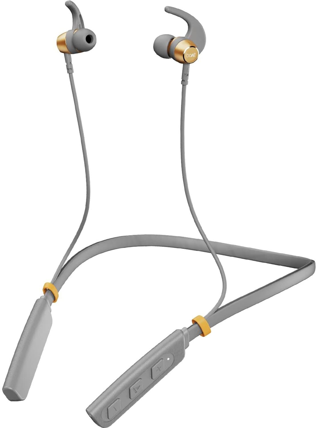boAt Rockerz 235 Pro with upto 20 Hours Playback and ASAP Charge Bluetooth Headset (Ash Grey, In the Ear)
