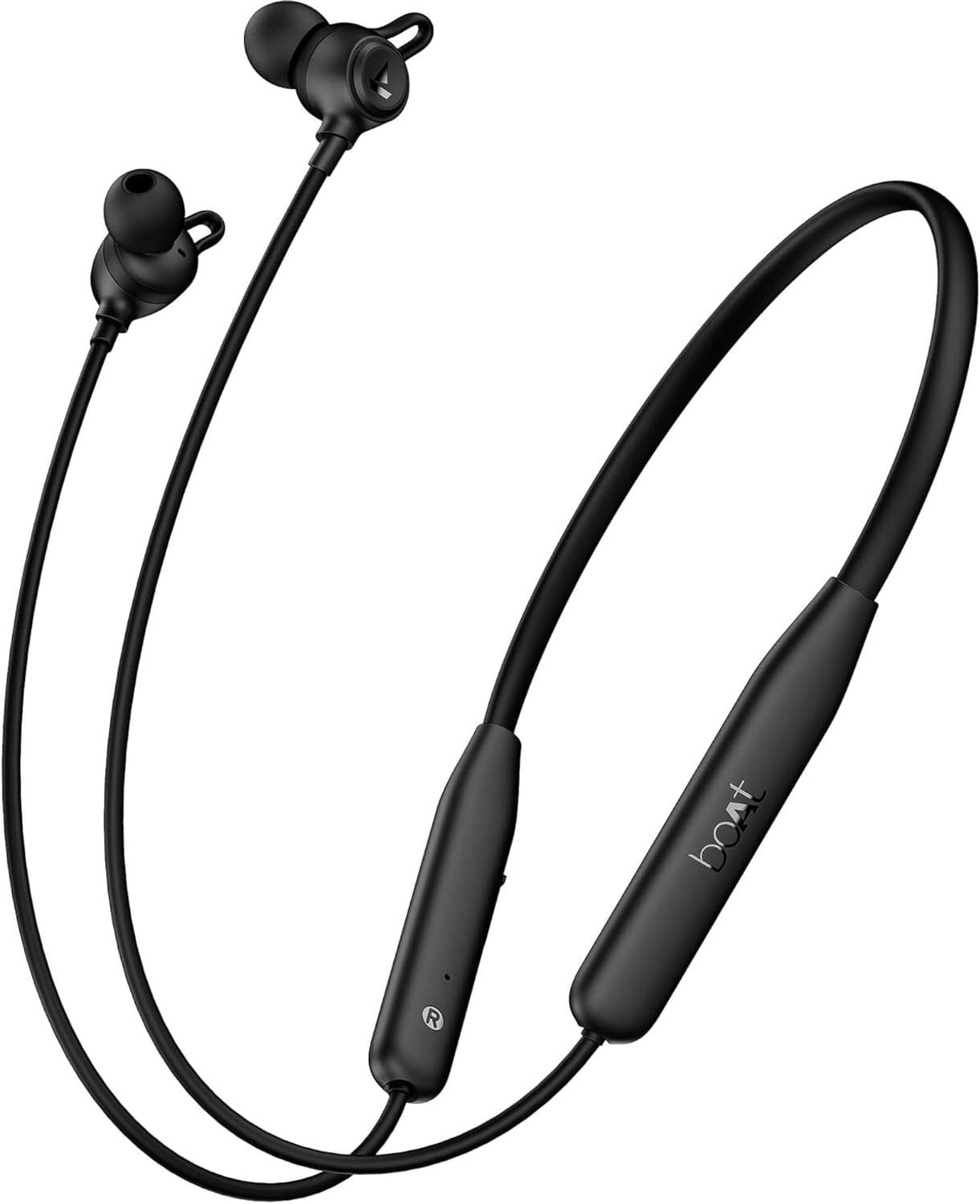 Rockerz 200, 60H Battery, Signature Sound, ENX Tech, Dual Pairing Bluetooth Headset (Black, In the Ear)