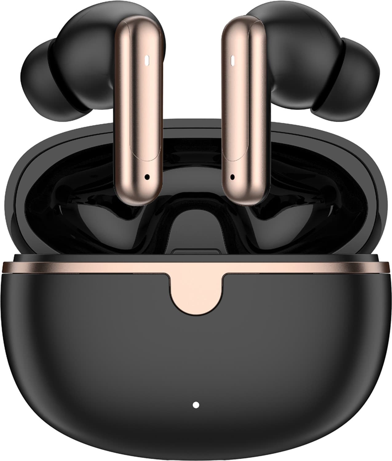 Ayropods 161 ANC Elite w/ ANC, 50 HRS Playback, ASAP Charge & ENx Technology-10 Bluetooth Gaming Headset (Black, True Wireless)