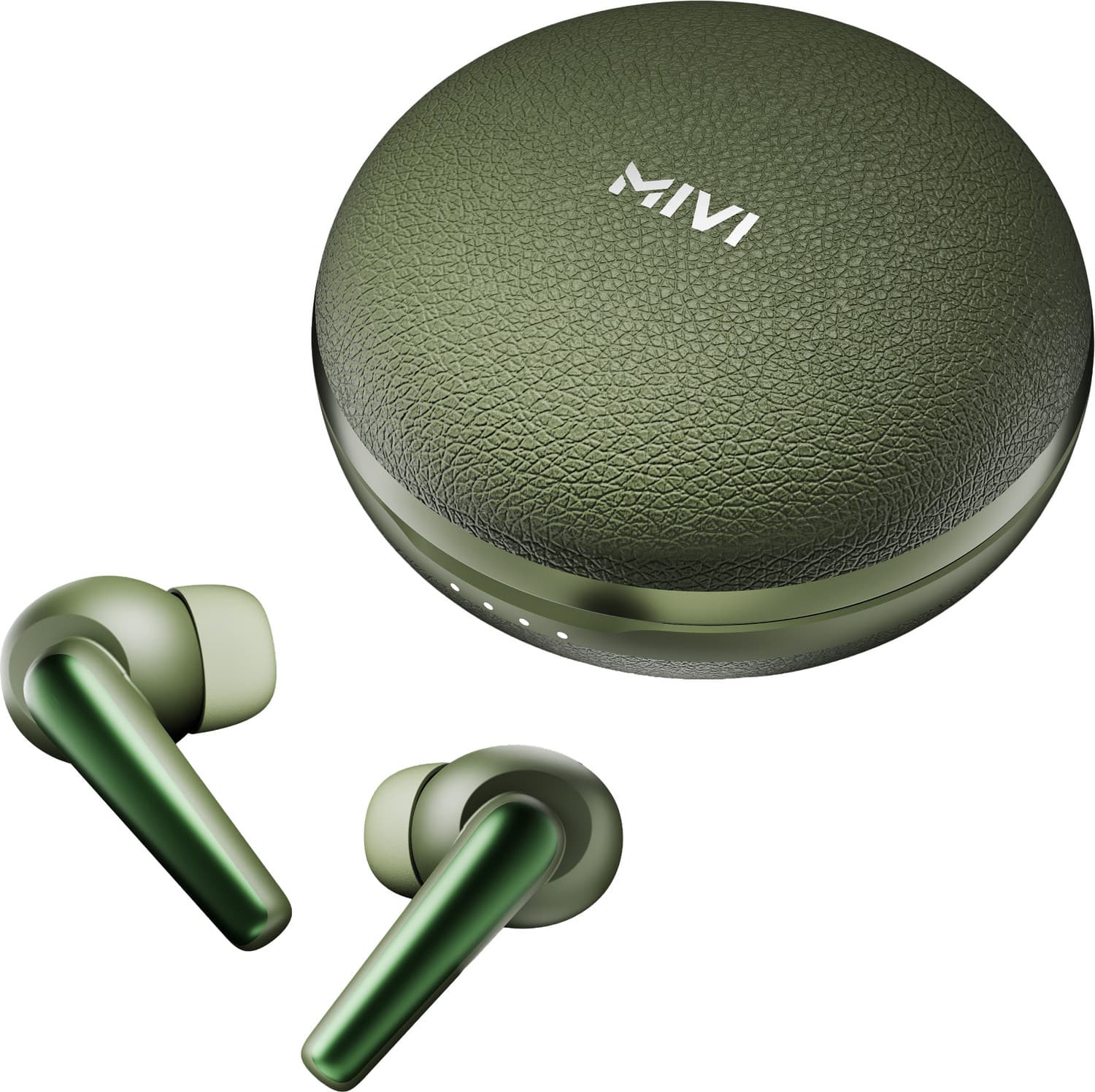 DuoPods Solo TWS New Launch, 35dB ANC, 60H, Rich Bass, 50ms Gaming Mode, BT v5.3 Bluetooth Headset (Pine Green, True Wireless)