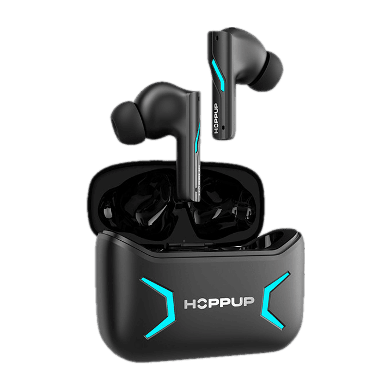 HOPPUP Predator Xo1 Gaming Earbuds with 50H Playtime,13MM Drivers,40MS Low Latency,ENC Bluetooth Headset