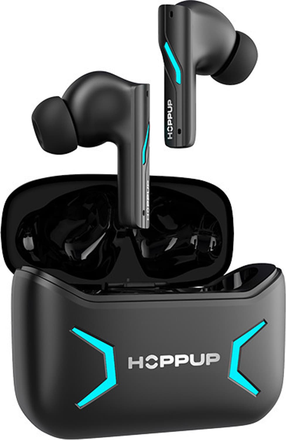 HOPPUP Predator Xo1 Gaming Earbuds with 50H Playtime,13MM Drivers,40MS Low Latency,ENC Bluetooth Headset