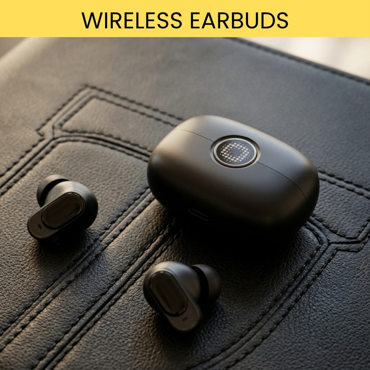 Bluetooth Wireless TWS Earbuds With ENC Noise Reduction, HD Sound QualityJO310 Bluetooth Headset (Black, True Wireless)