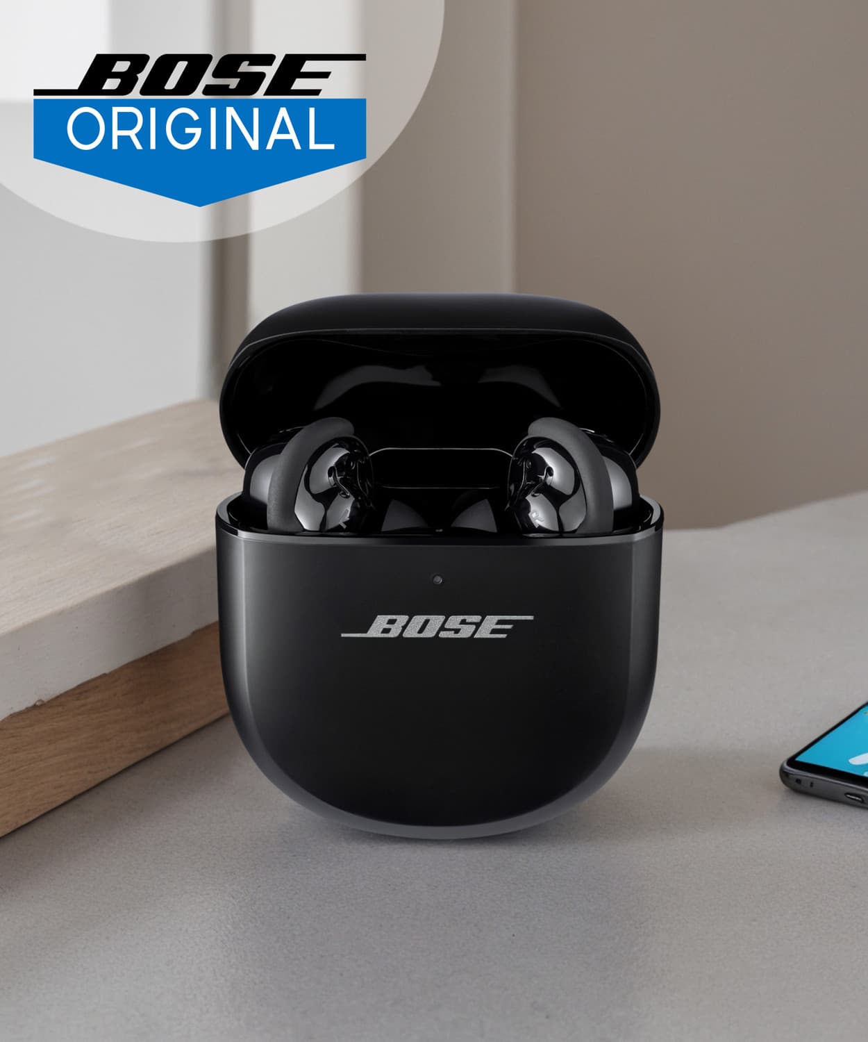 Bose NEW QuietComfort Ultra Wireless Noise Cancelling Earbuds,Spatial Audio Bluetooth Headset