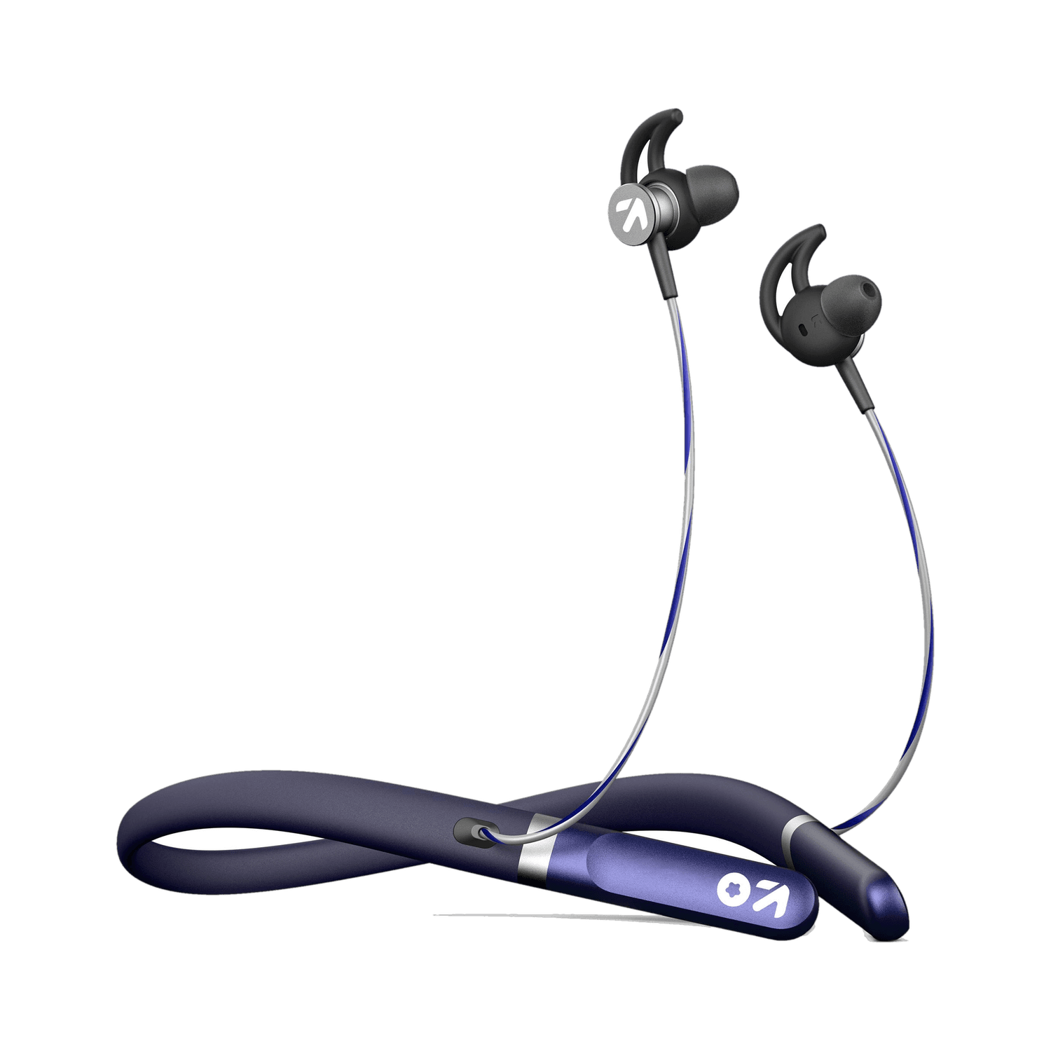 Boult Audio ProBass Fcharge with 40 hrs Playtime, ENC, Fast Charging, Fast Pairing Bluetooth Headset (Blue, In the Ear)