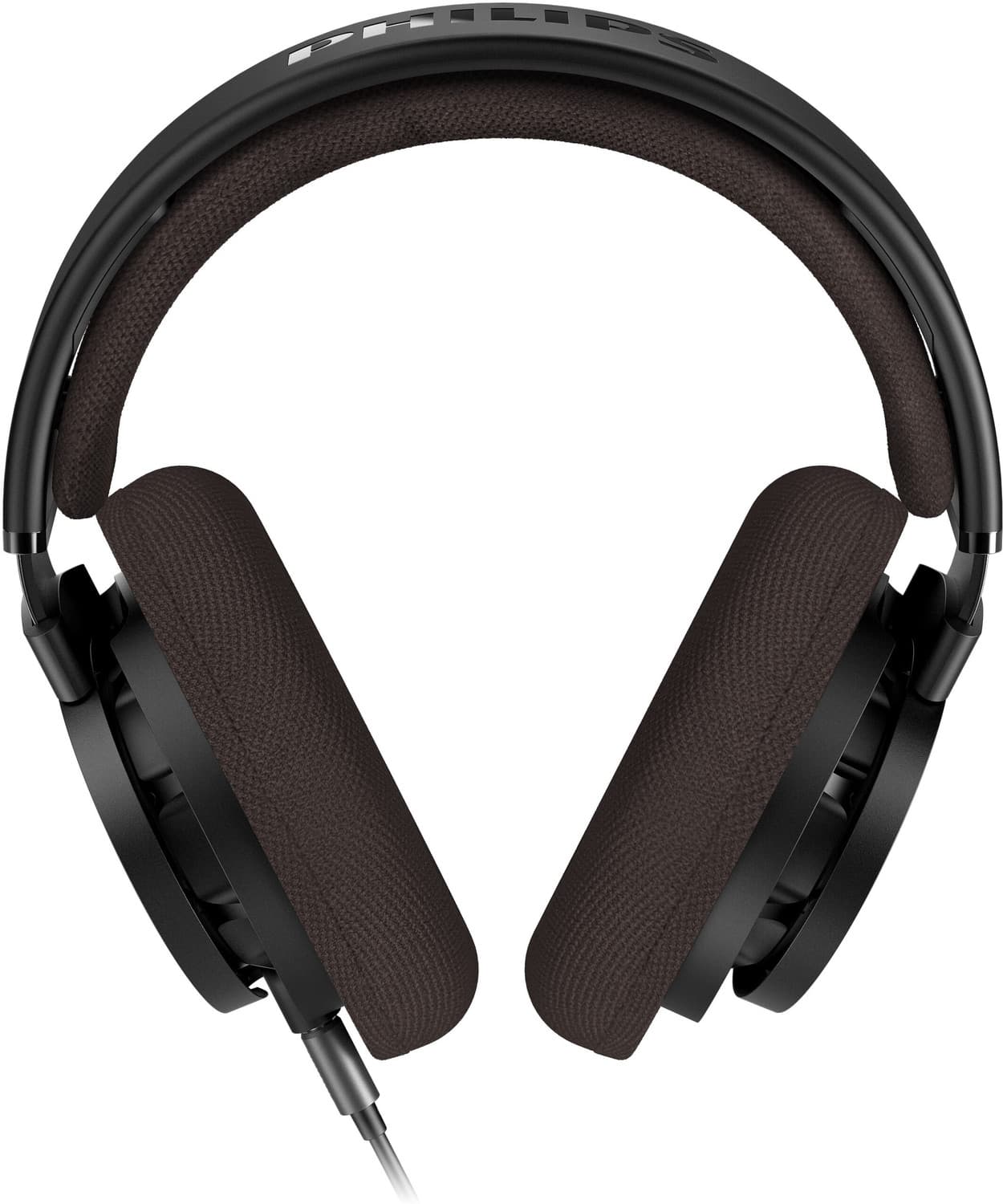 SHP9500 Headphones, HiFi Stereo, 50mm Drivers,101dB, Detachable 3.5 - 6.3mm Jack Wired without Mic Headset (Black, On the Ear)